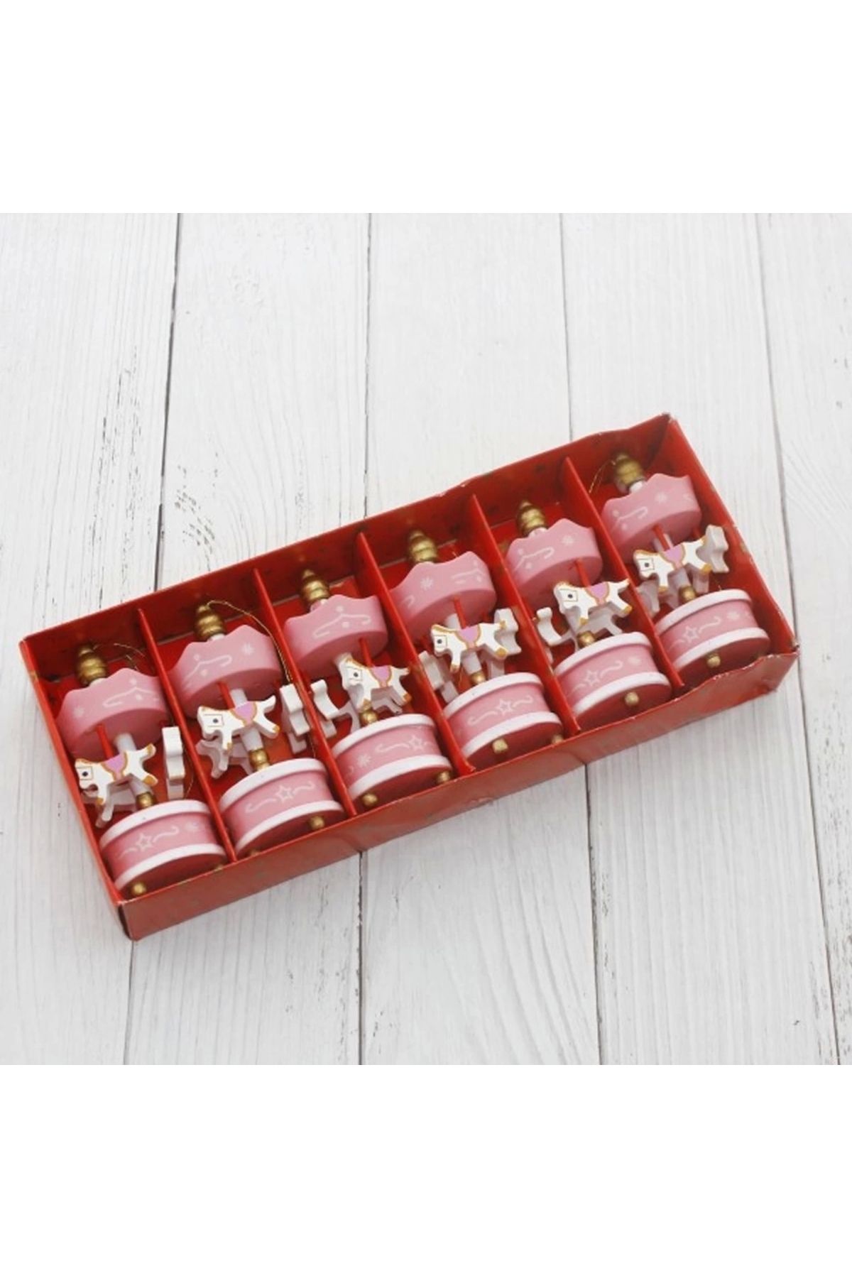 No8 Home Pembe Mini Atlı Karınca