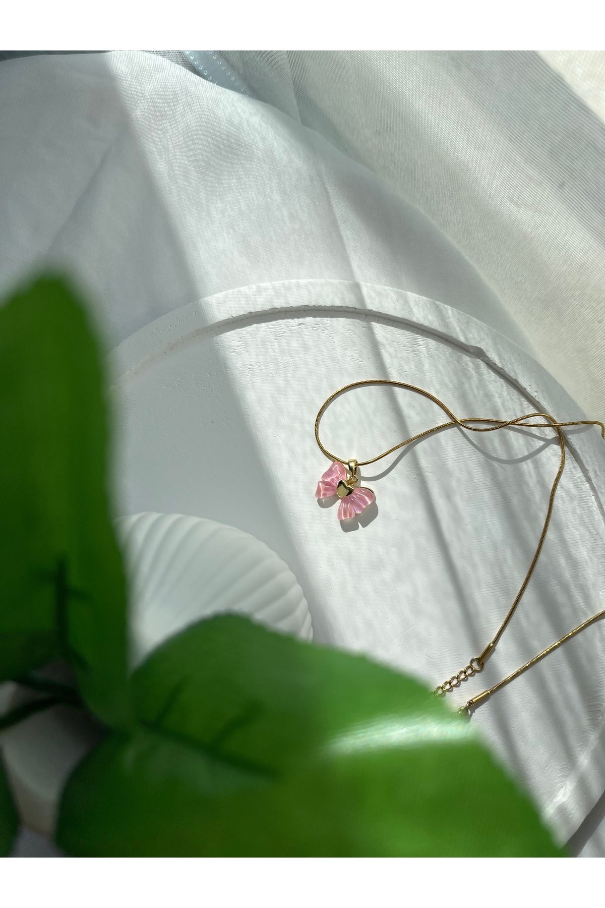 HERA JEWELS Kurdele model kolye
