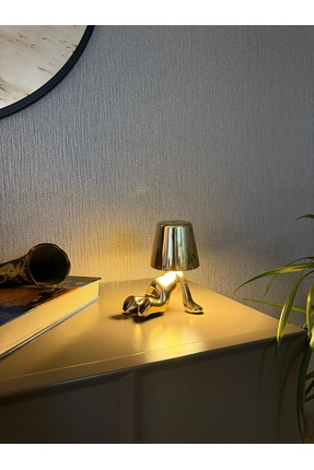 Home Figüratif LED Masa Lambası (Emekleyen Figür) - ✨Işığın Estetik Yorumu✨
