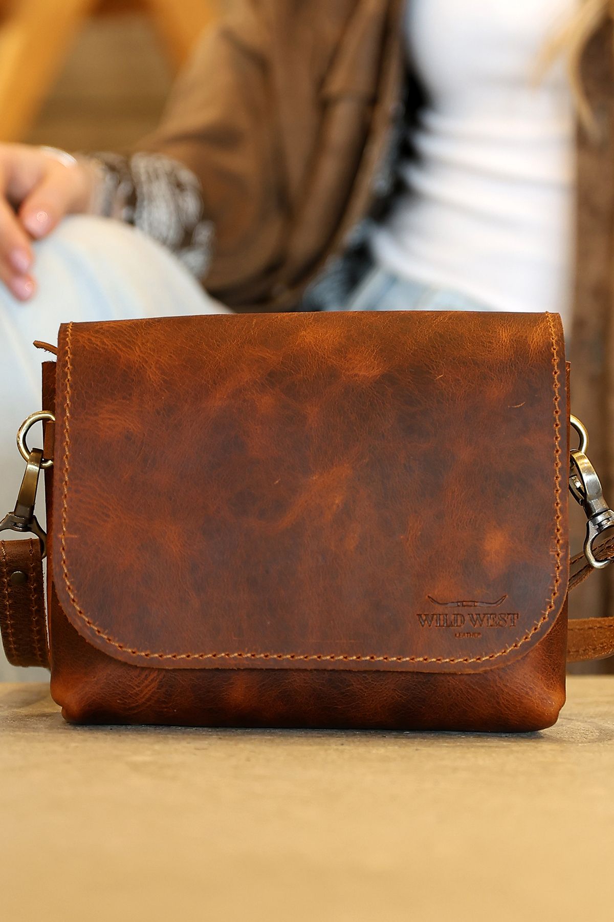 Wild West Crafted Shoulder Bag Kadın Omuz Çantası
