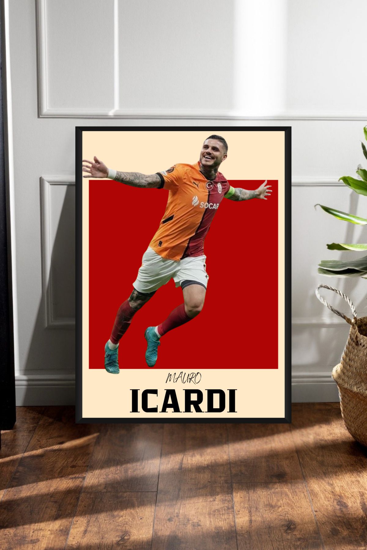 Bugucreative Çerçevesiz Poster,Galatasaray,Futbol,Tablo Ölçülerinde Çerçevesiz Poster