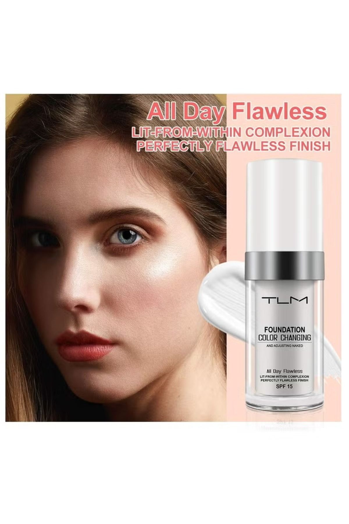 TLM-Magical foundation with color-changing technology to adapt to natural skin tone with SPF 30 30ml 3