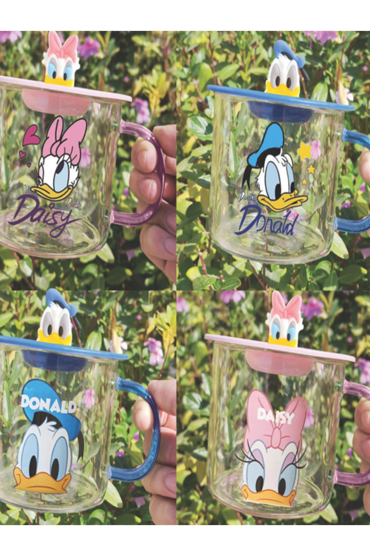 HUN ACR-HEDİYELİK DISNEY KARAKTERLİ KUPA BARDAKLAR - (KIZ VE ERKEK İÇİN )