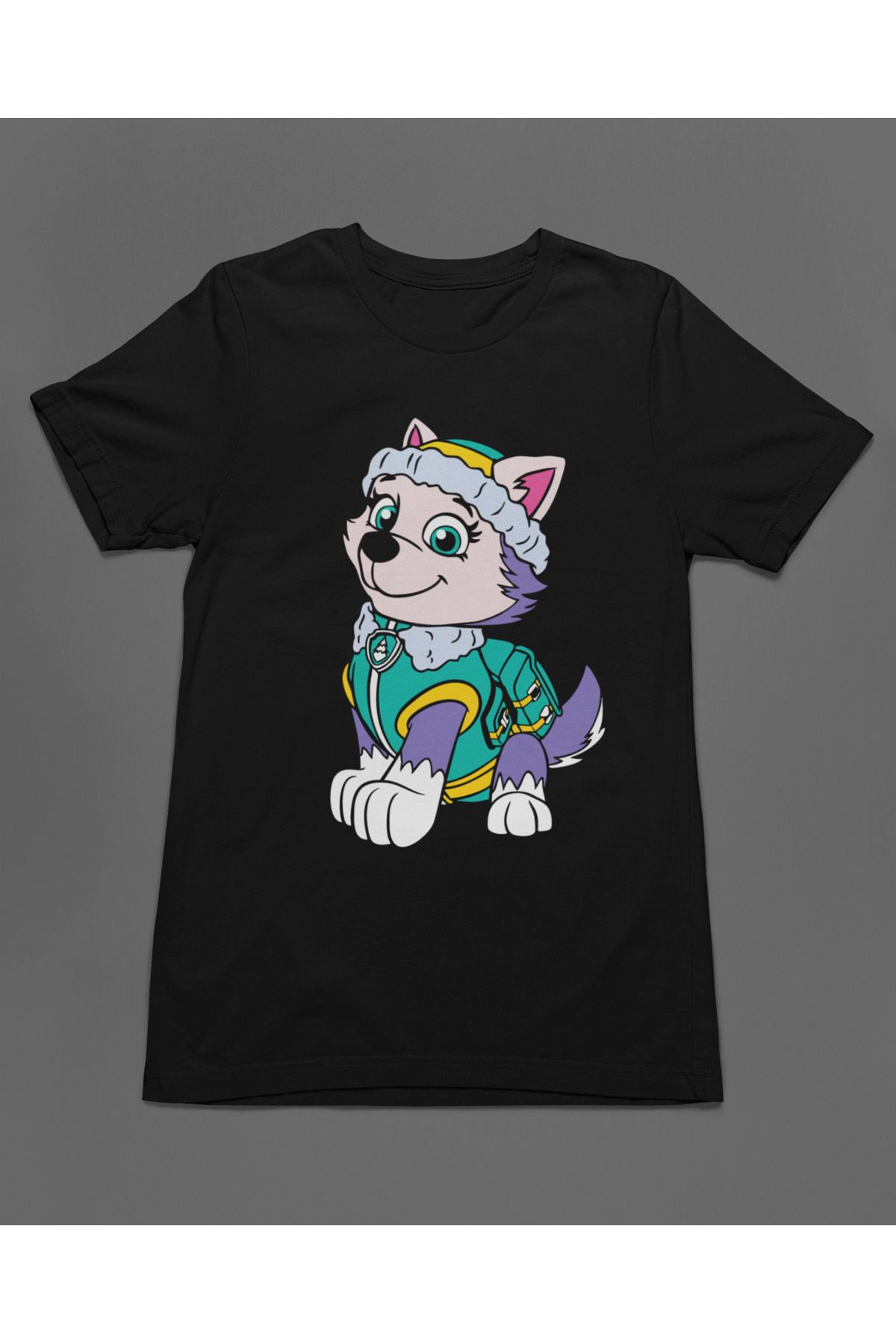 Bumeta Everest ile Dağ Görevi Paw Patrol Unisex Tişört T-Shirt