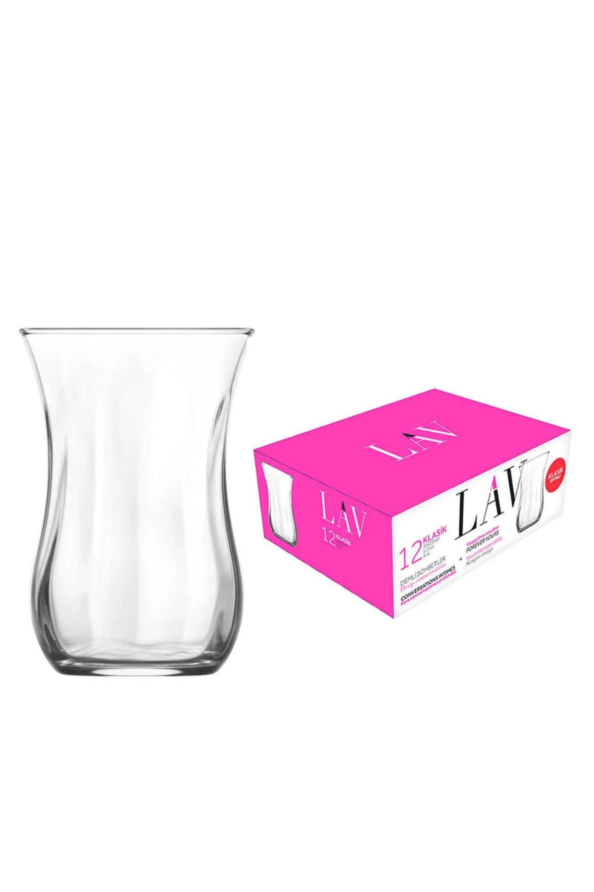 Home LAV 12’lı Çay bardağı klasik