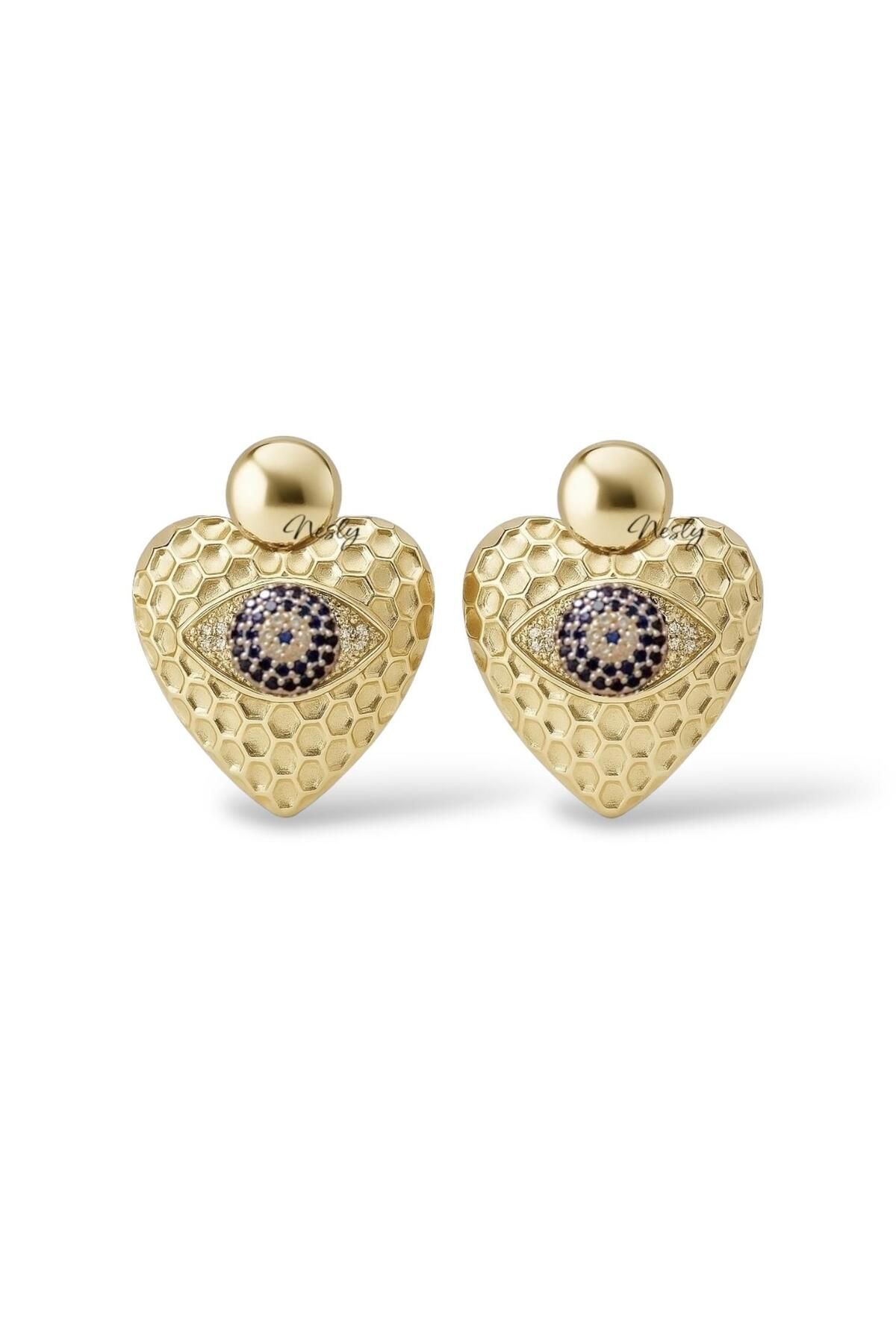 neslyaccessories Vintage Esinti – Kalpli Nazar Küpe Açıklaması