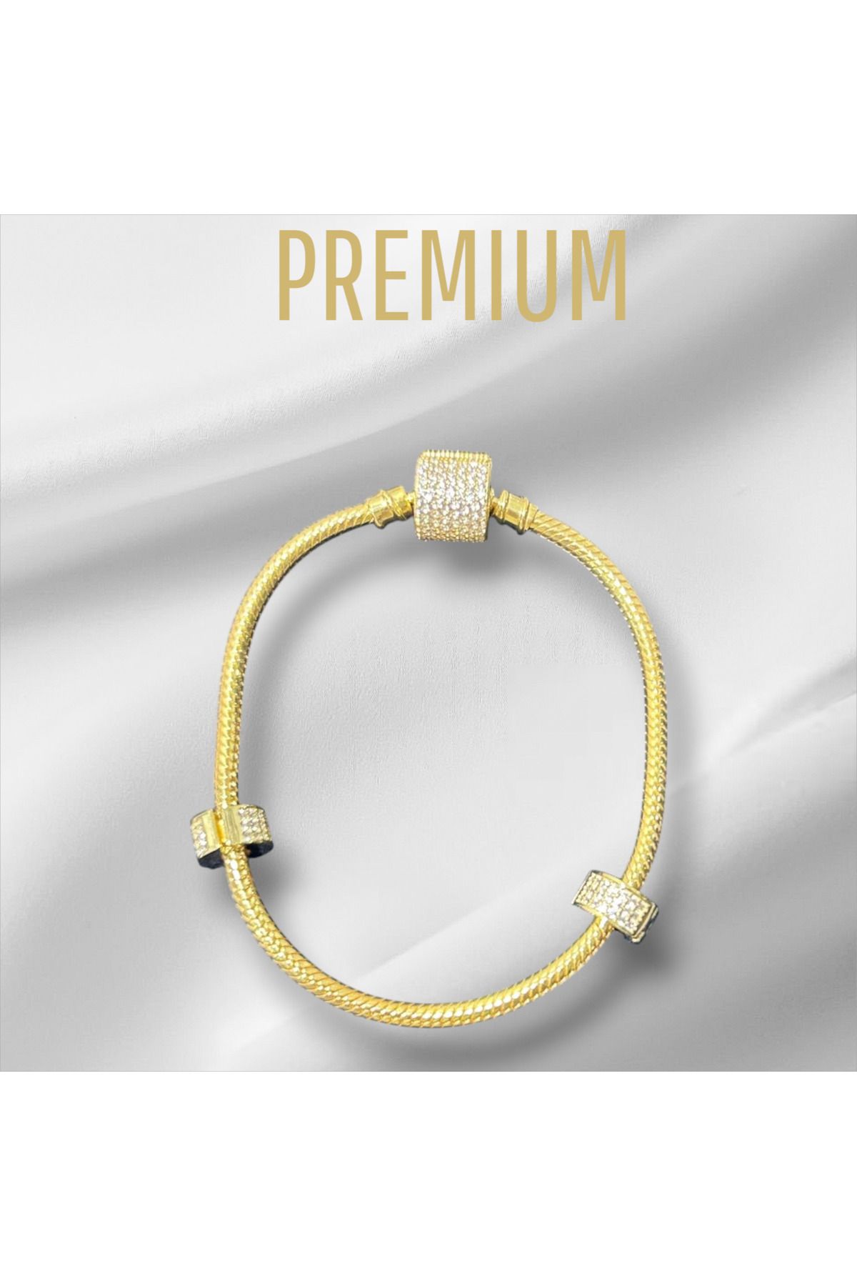 THE SILVER JEWELRY 14k Altın Kaplama Bileklik