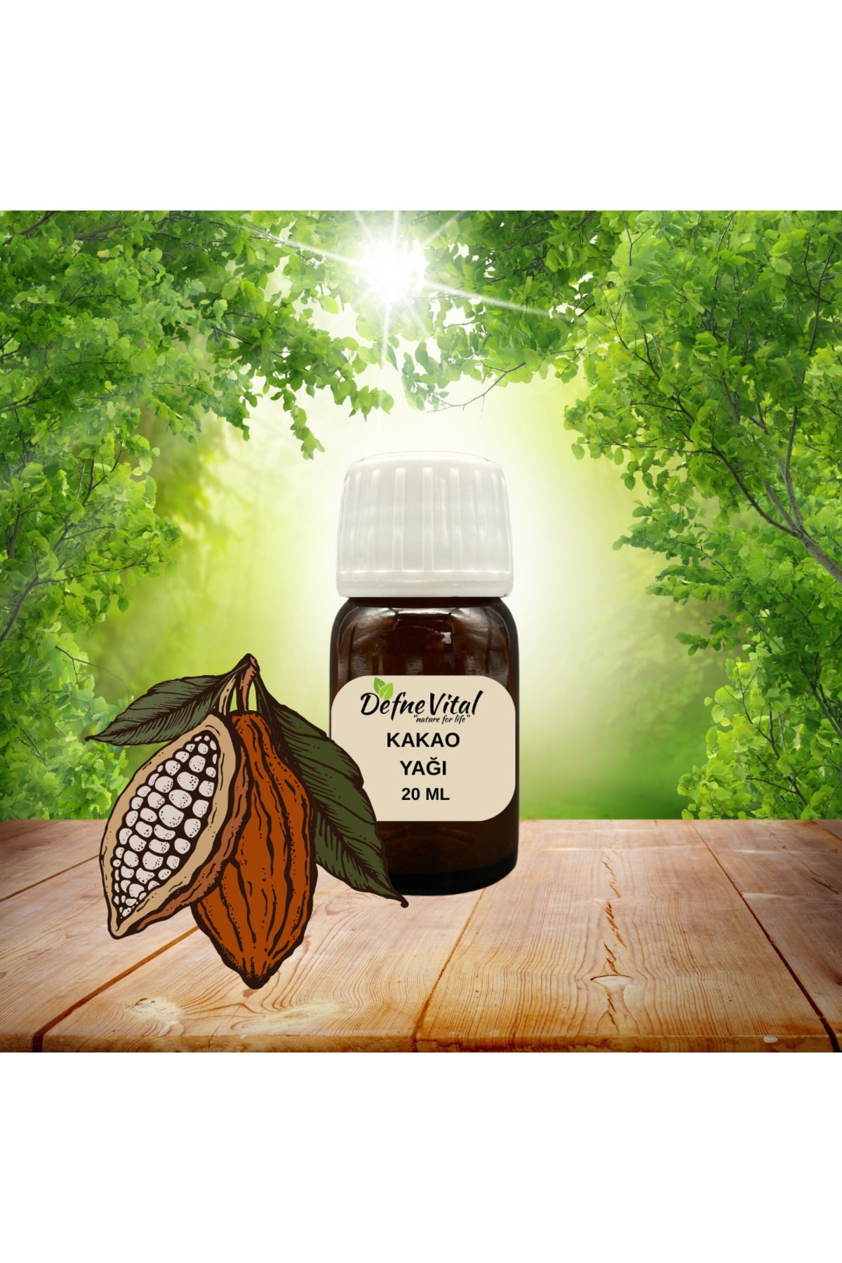 DEFNE VİTAL KAKAO YAĞI 20 ML