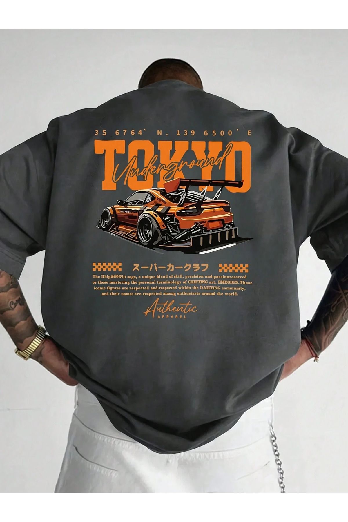 New Shine Unisex Oversize Tokyo Undergrand T-shirt