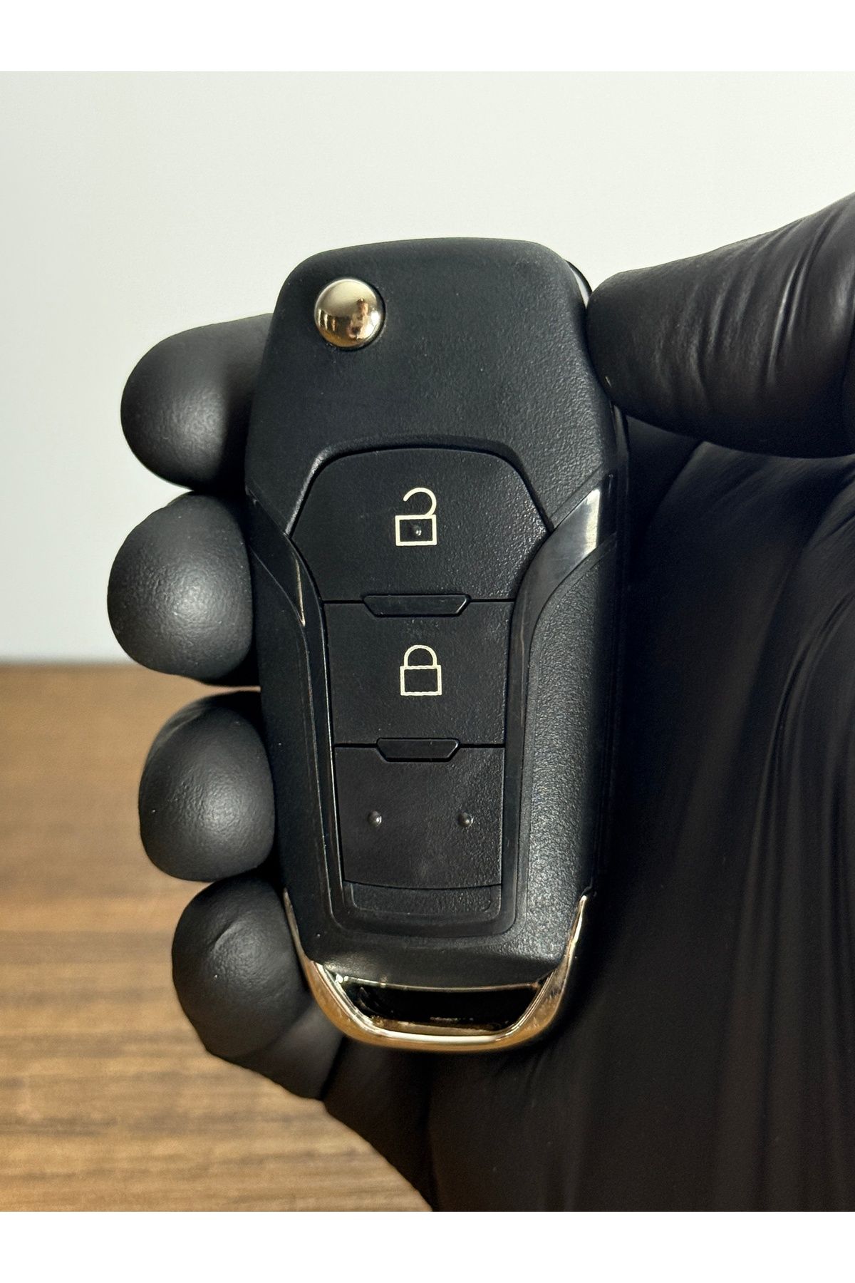 Mavi Keys Ford Fiesta Kuga Mondeo Ranger Focus Bmax Cmax Smax SustalıYeni Kasa 2 Düğmeli Anahtar Kumanda Kabı