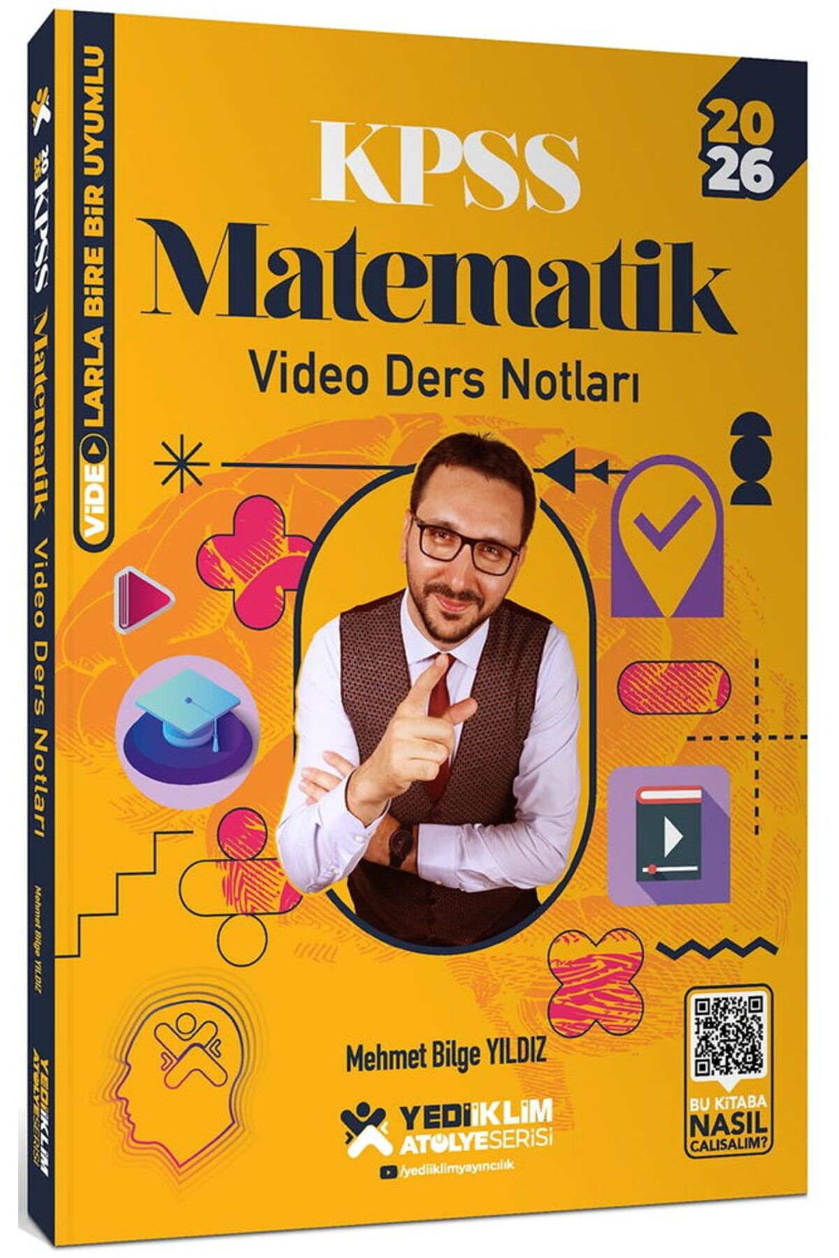 Yediiklim Yayınları Atölye Serisi 2026 KPSS Genel Yetenek Matematik Video Ders Notları Mehmet Bilge Yıldız