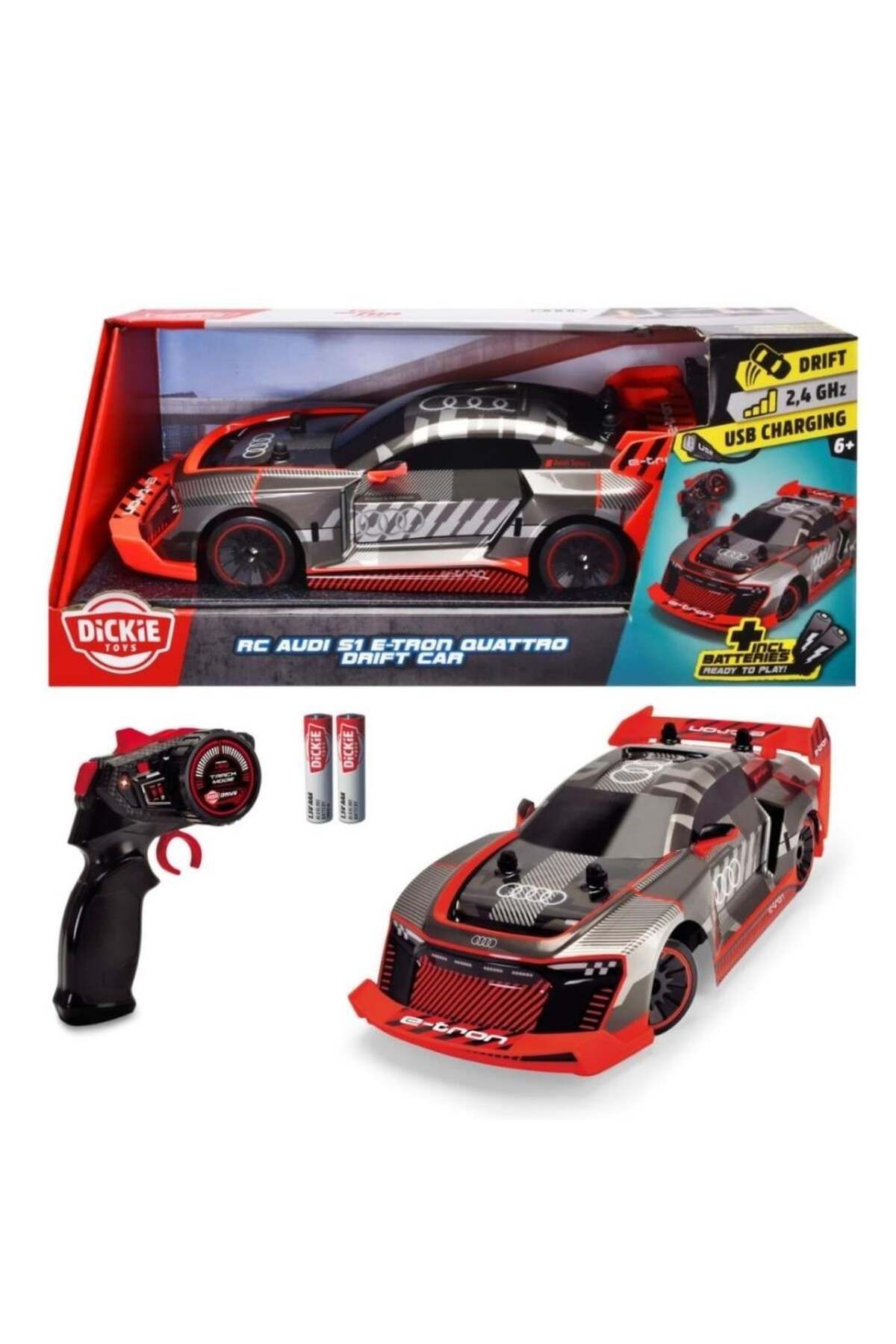 FELİTE Simba Dickie RC Audi S1 E-Tron Quattro Drift Arabası 201106011