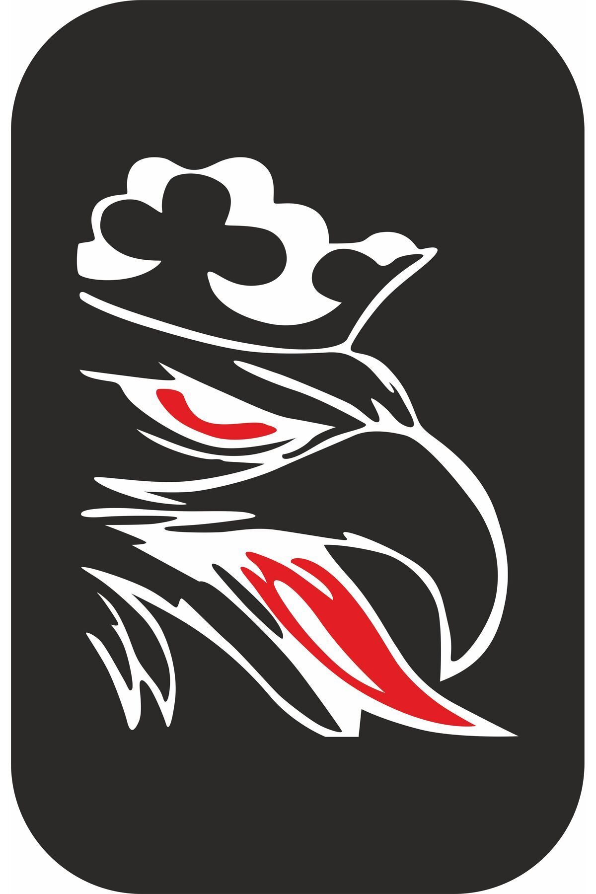 MS Major Selection Scania Kral Kartal Sticker Araba Kamyon Traktör Sticker Oto Sticker 40x40 cm