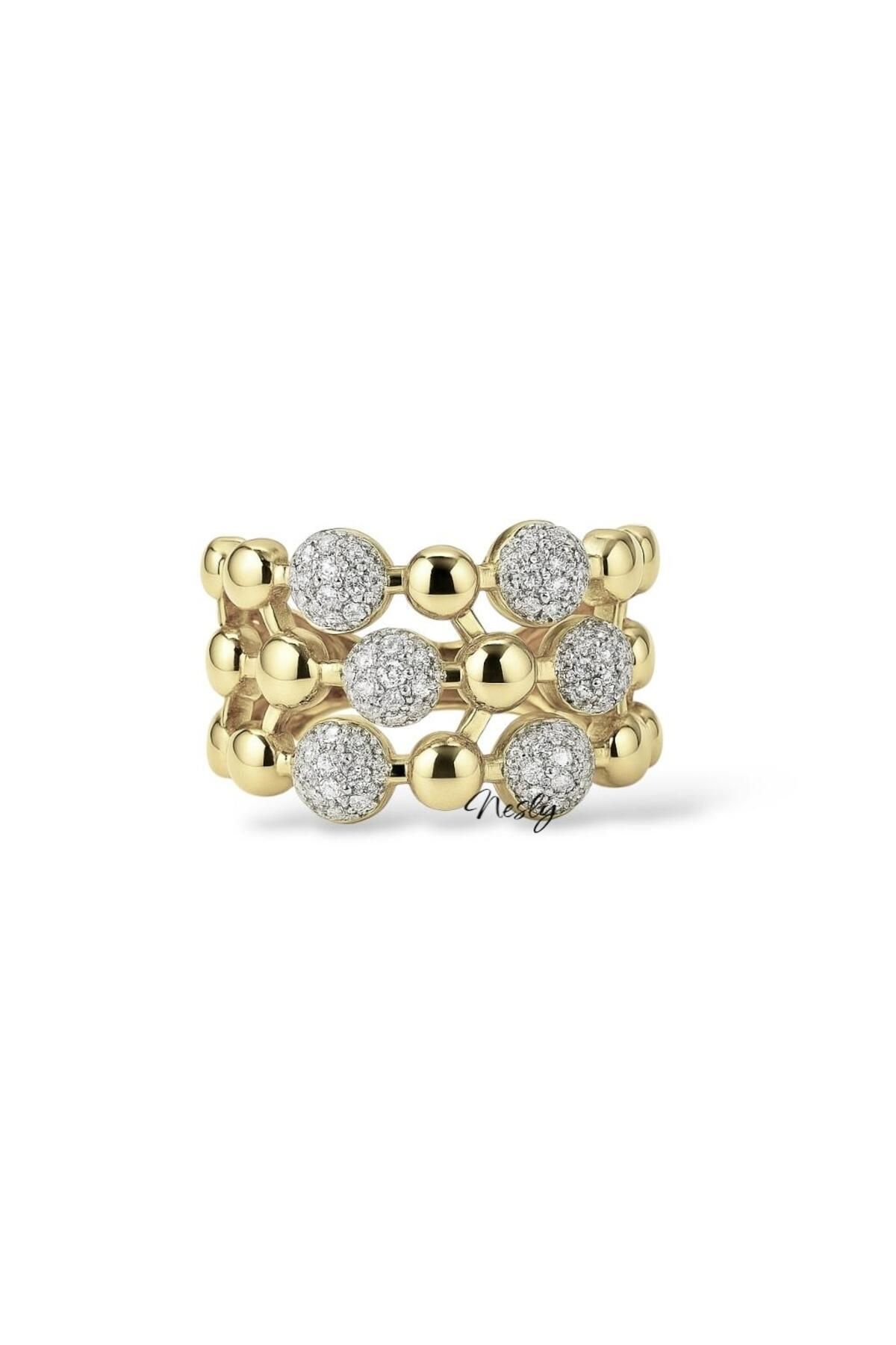 neslyaccessories Nesly Dotline Yüzük