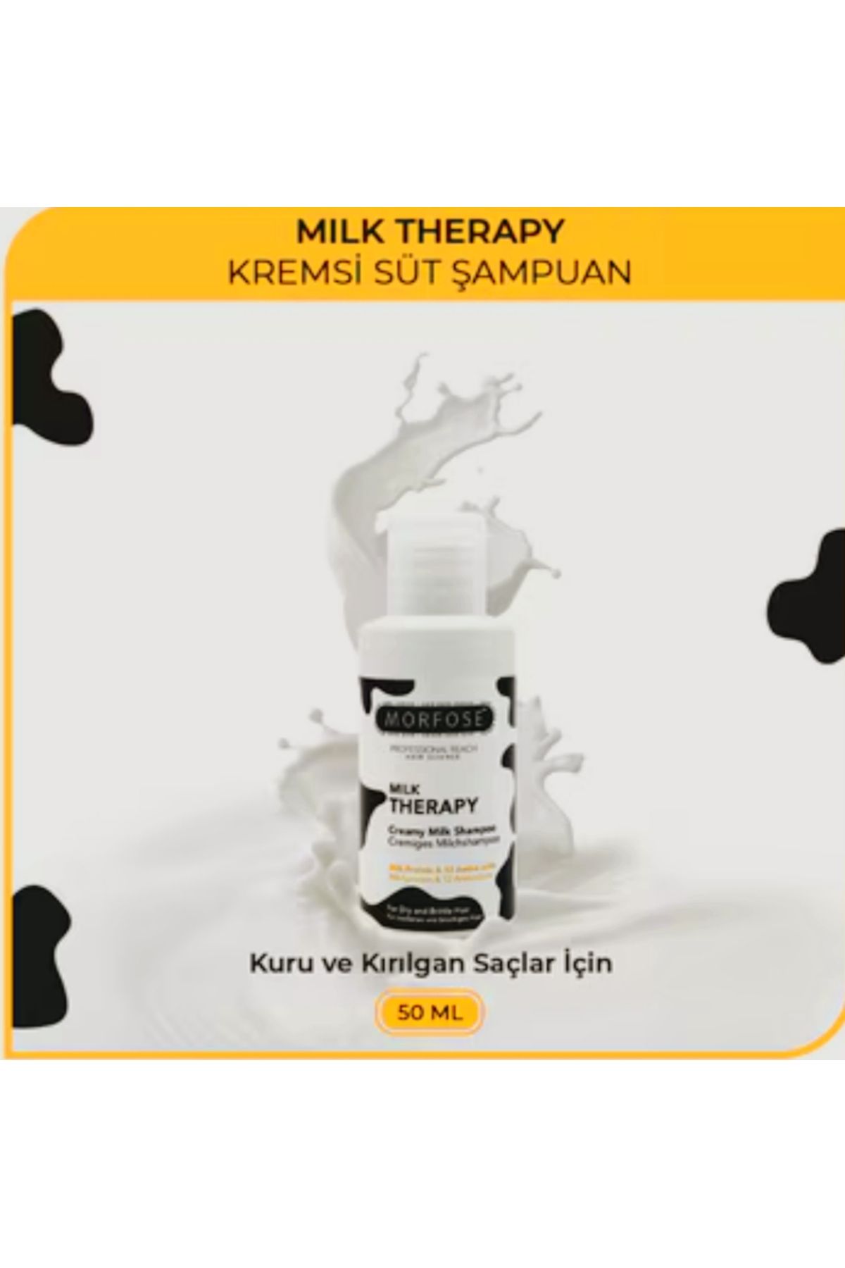 Morfose Milk Therapy Saç Şampuanı 50 ML