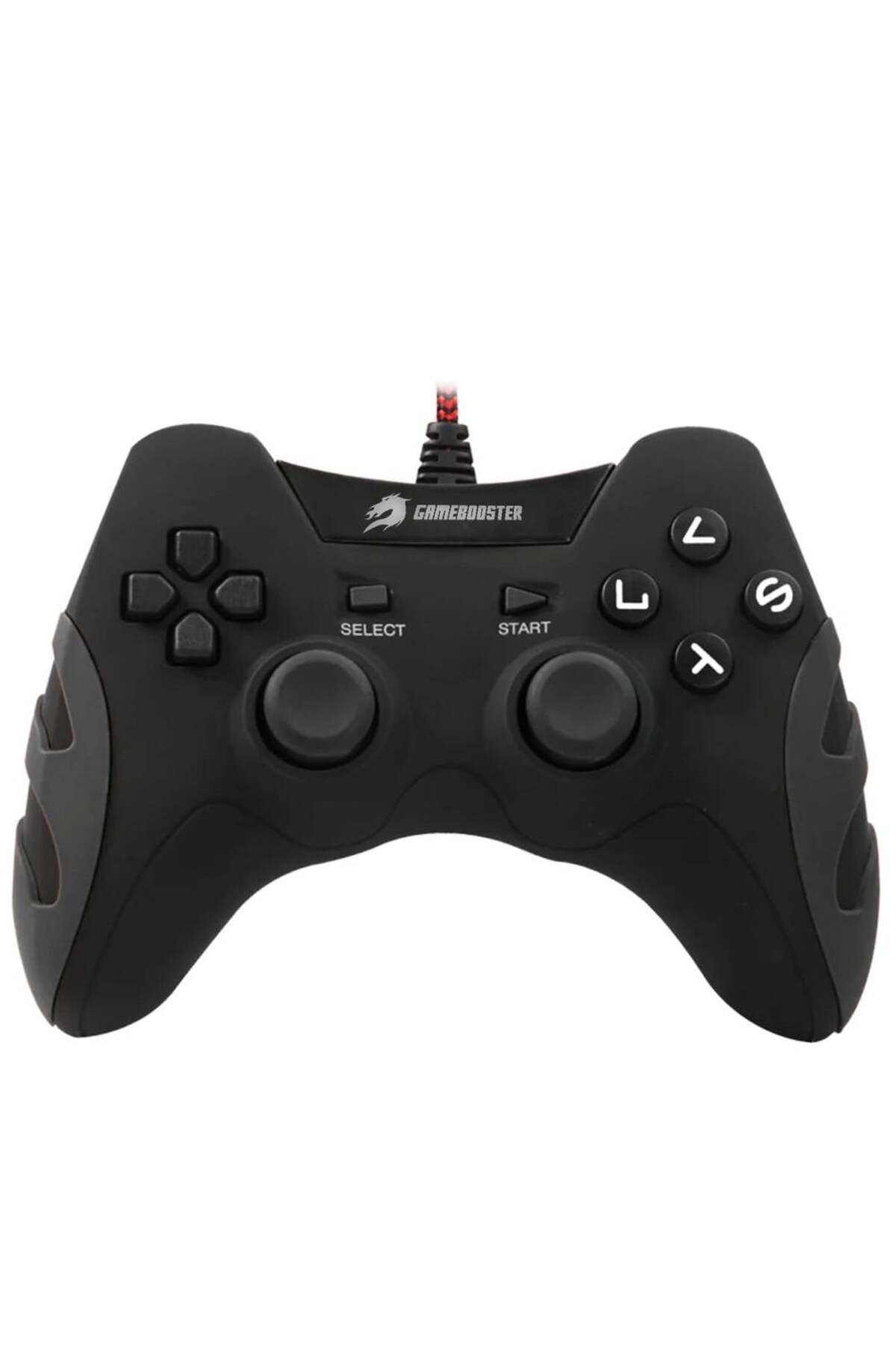 GAMEBOOSTER GB-J54B PS3 / PC Uyumlu Siyah Kablolu Dualshock Titreşimli Gamepad