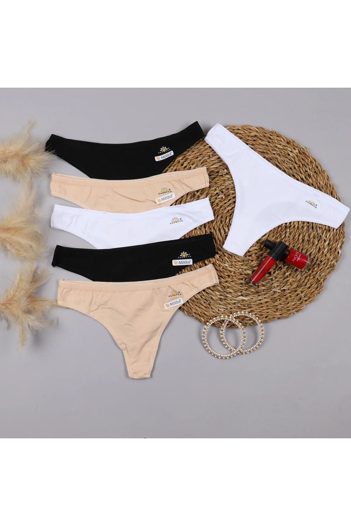 Butik Papatya 2662 Tanga Siyah