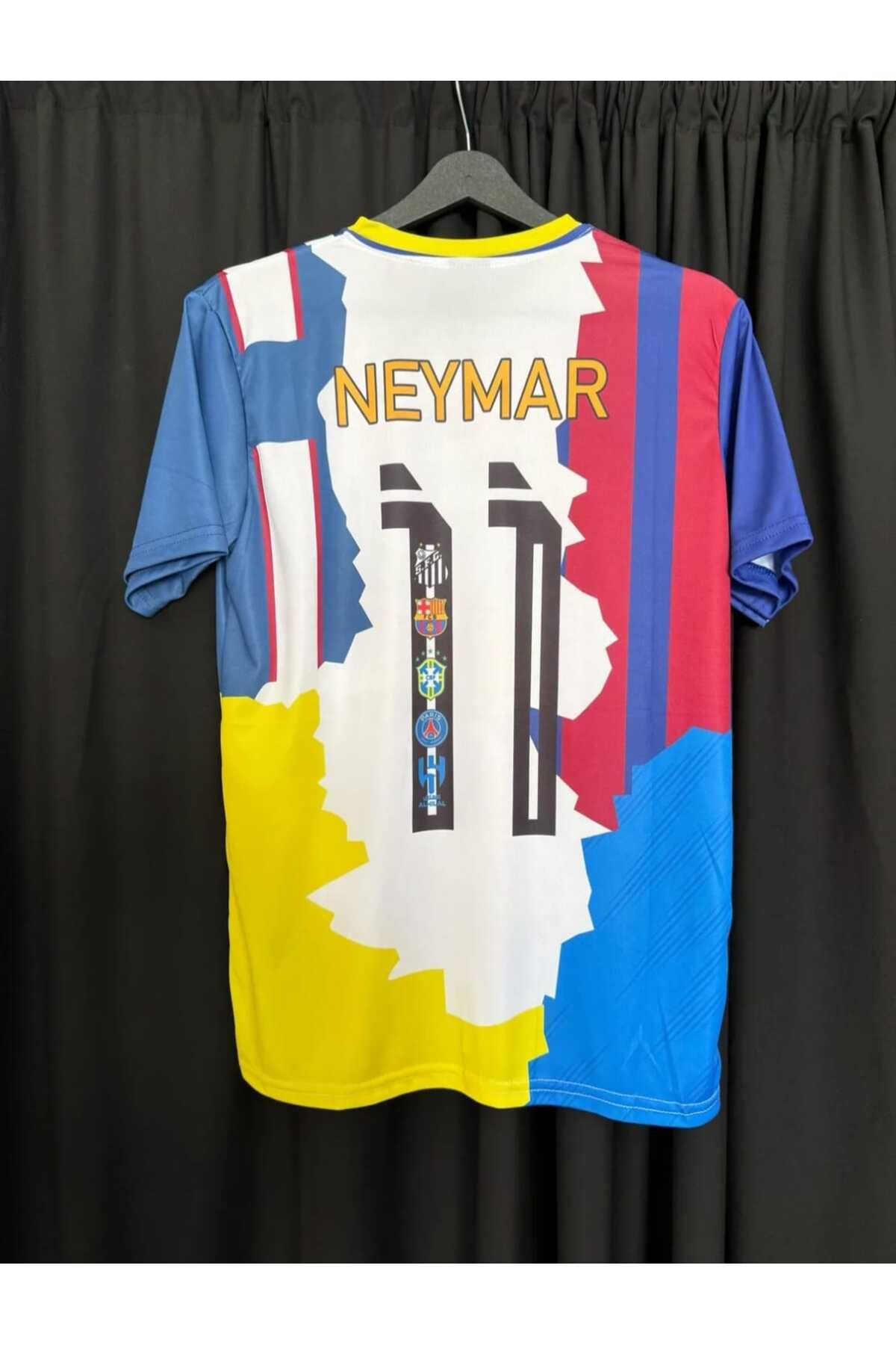 After Party Neymar JR 11 Özel Tasarım Forması Tüm Kulüplerrrr forması vs spor atlet