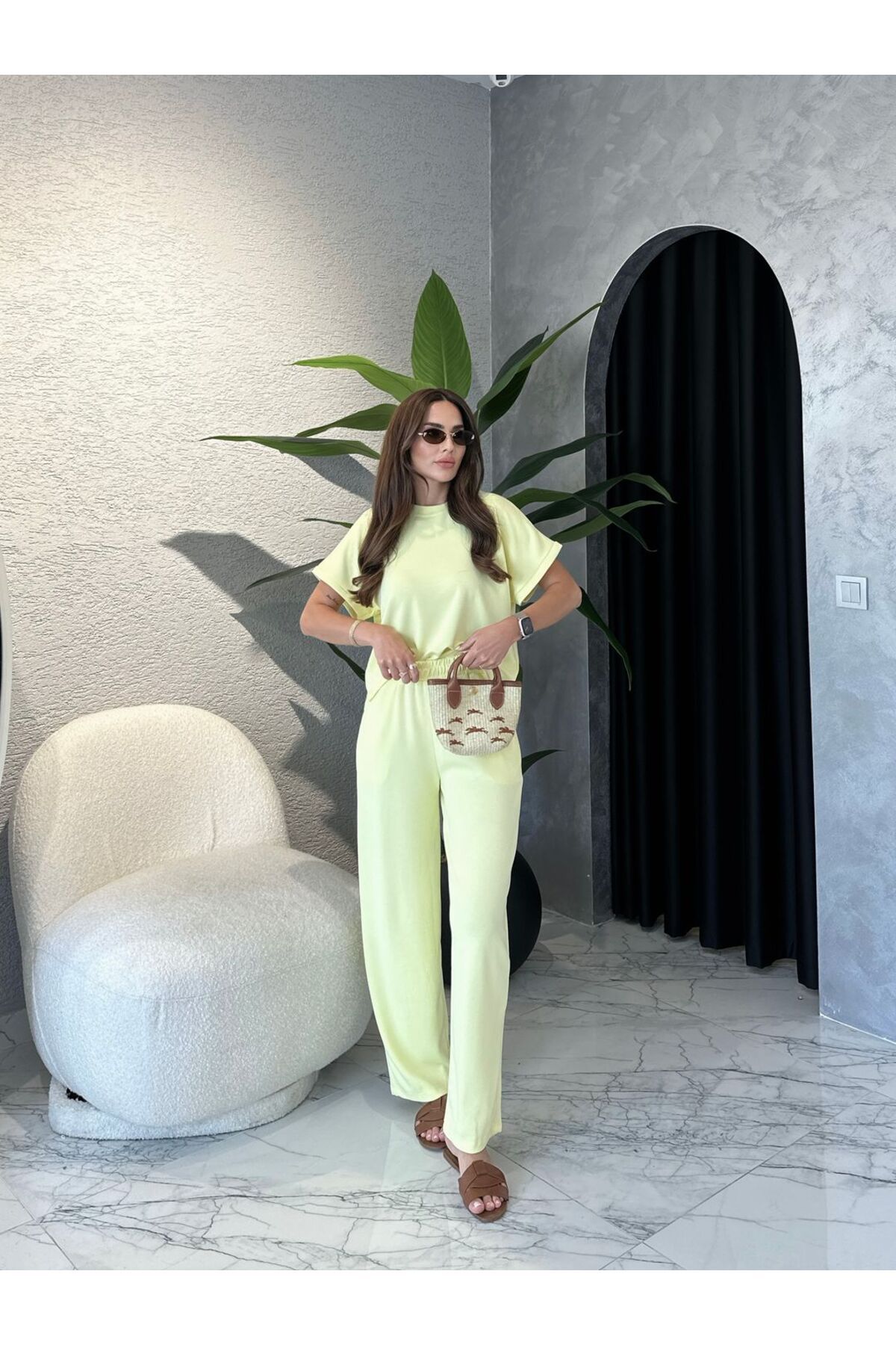By Merve Darende Soft Touch Modal Kumaş Takım