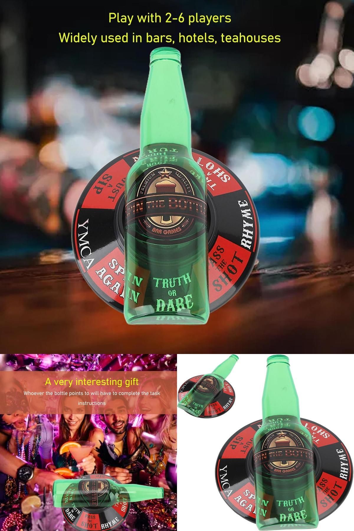 Midday Eğlencenin Kalbinde: Spin the Bottle Şişe Çevirme Bar Oyunu ile Gülmek Garanti! Görevli Şişe Çevirme