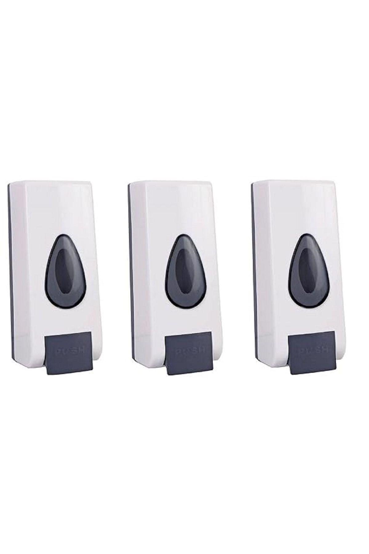 Sea Home 3 Adet 350 ml Duş Şampuan Dispenseri,doldurulabilir Şampuan Ve Saç Kremi Şişeleri M-2572