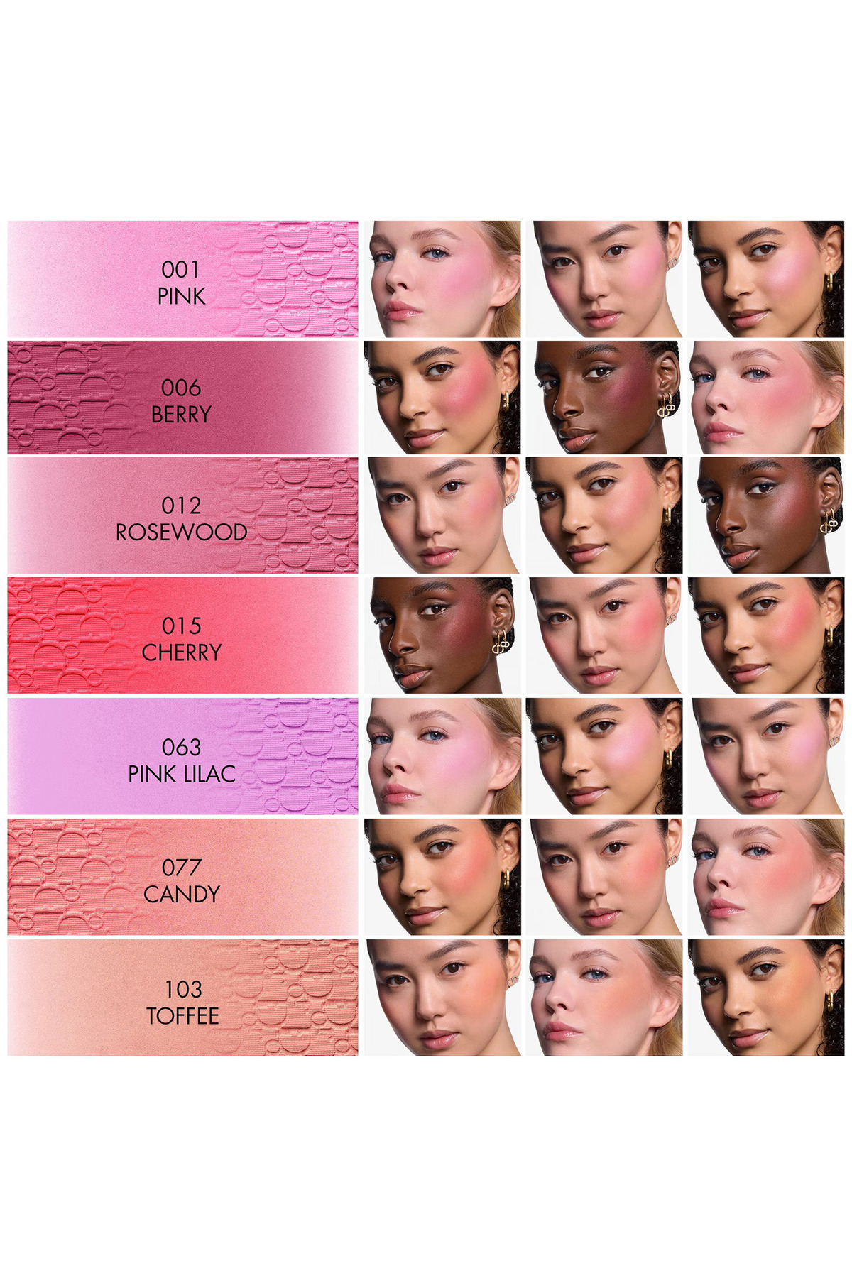Allık - Dior Backstage Rosy Glow Blush - 006 BERRY