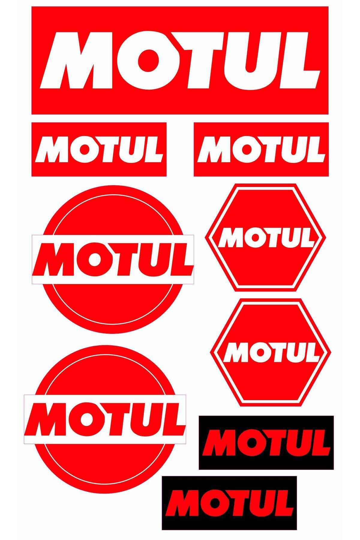 MS Major Selection Motul Sticker Etiket Paketi 9 adet