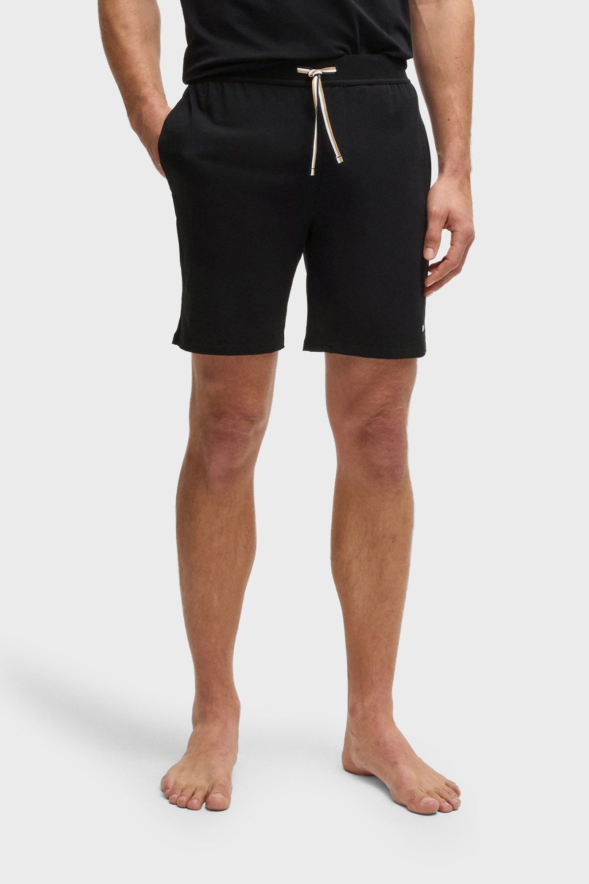 BOSS Logolu Streç Pamuklu Regular Fit Normal Bel Cepli Short Erkek SHORT 50515394 001