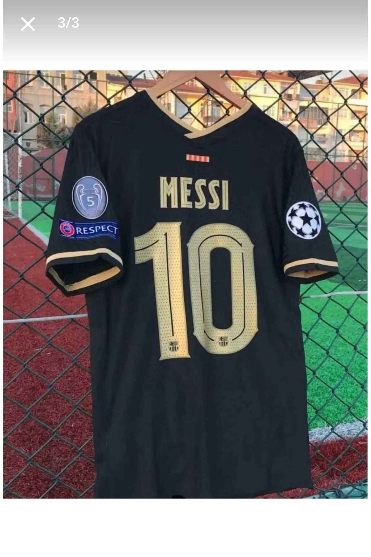 After Party Barcelona/fc 2020/21 Sezonu Lionel Messi Özel Nostalji Forması vs spor atlet