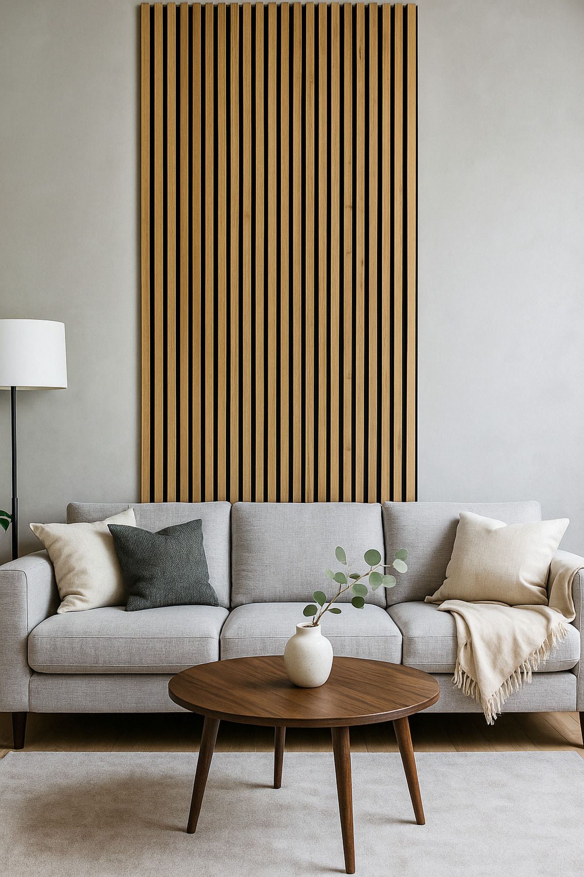 ATS YAPI Savana Meşe MDF Tabanlı Duvar Paneli – 96x280 cm | 12 mm Kalınlık | Çatlak Desenli Dekoratif Panel