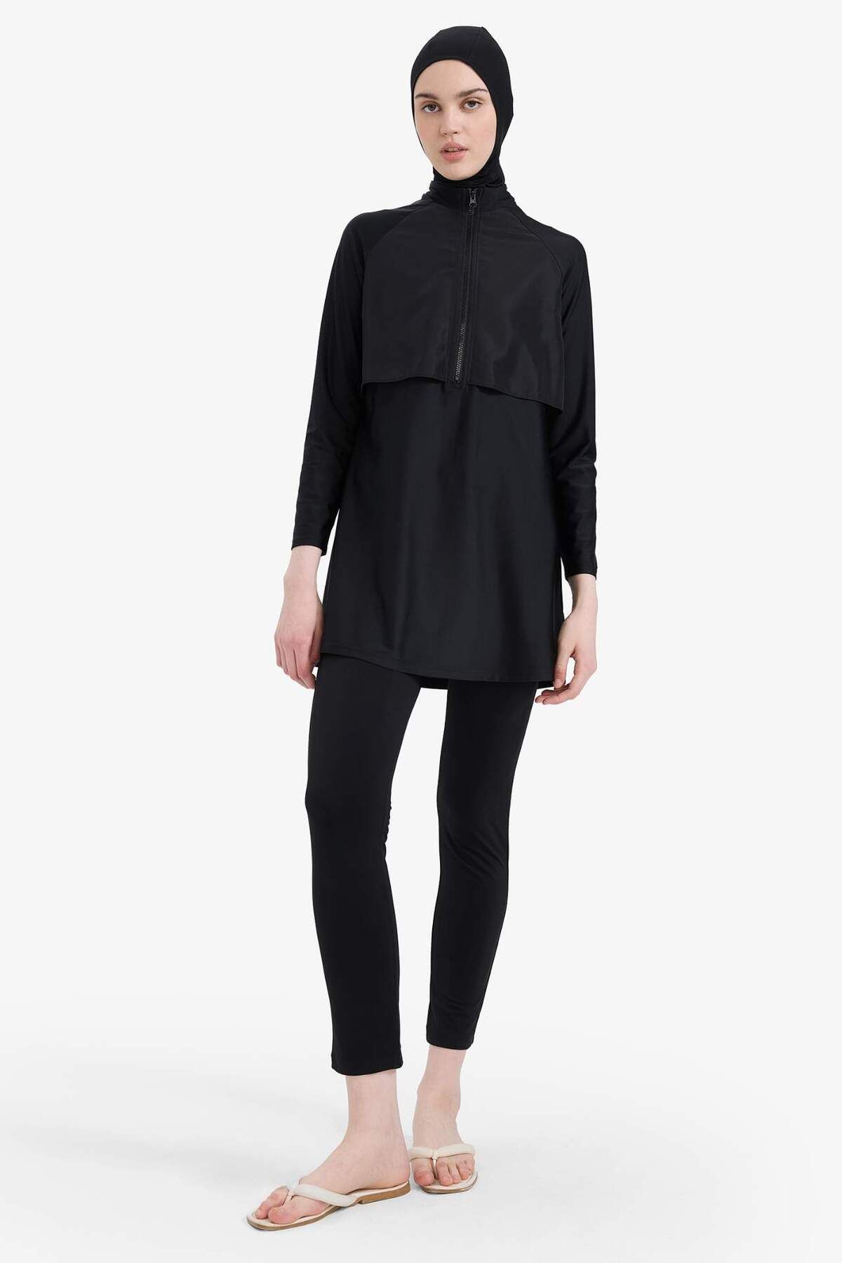DeFacto Regular Fit Su İtici 5li Burkini Tkımı E7997AX25HS