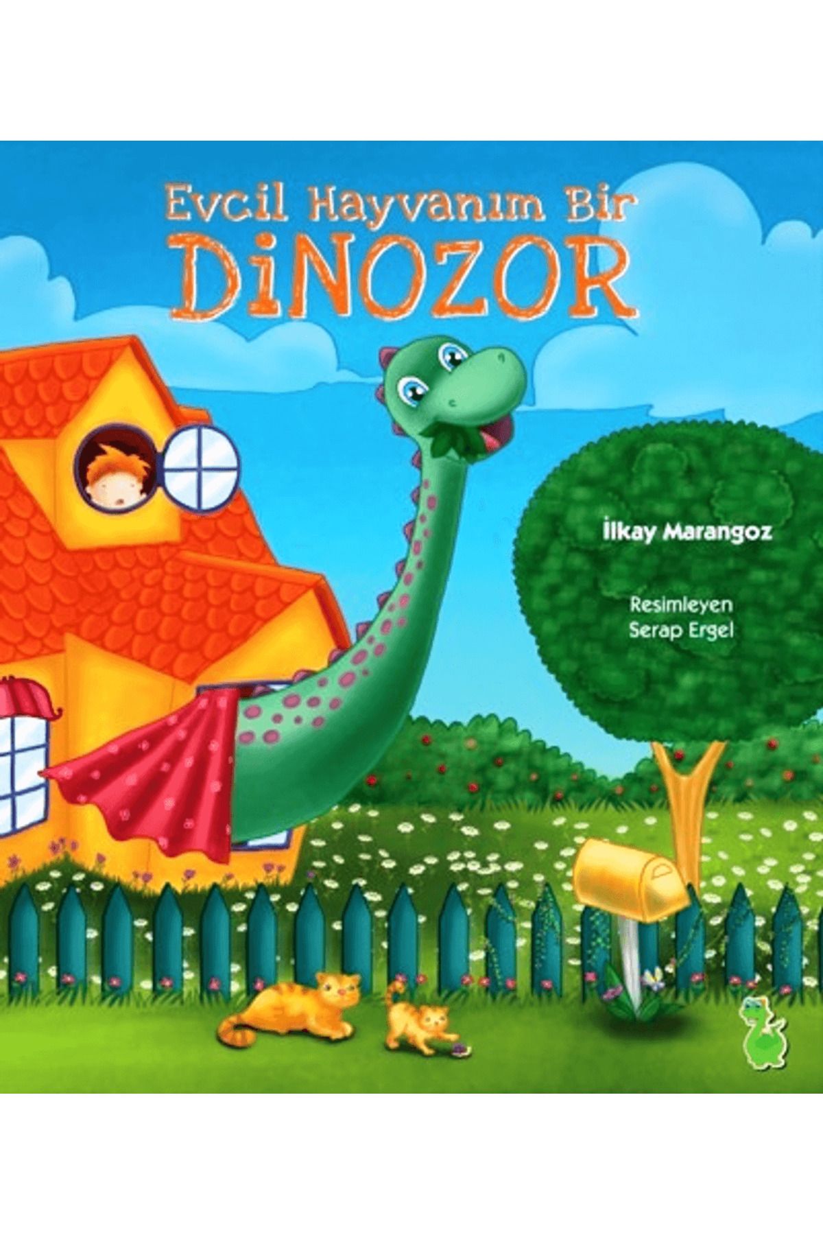 Yeşil Dinozor Evcil Hayvanım Bir Dinozor