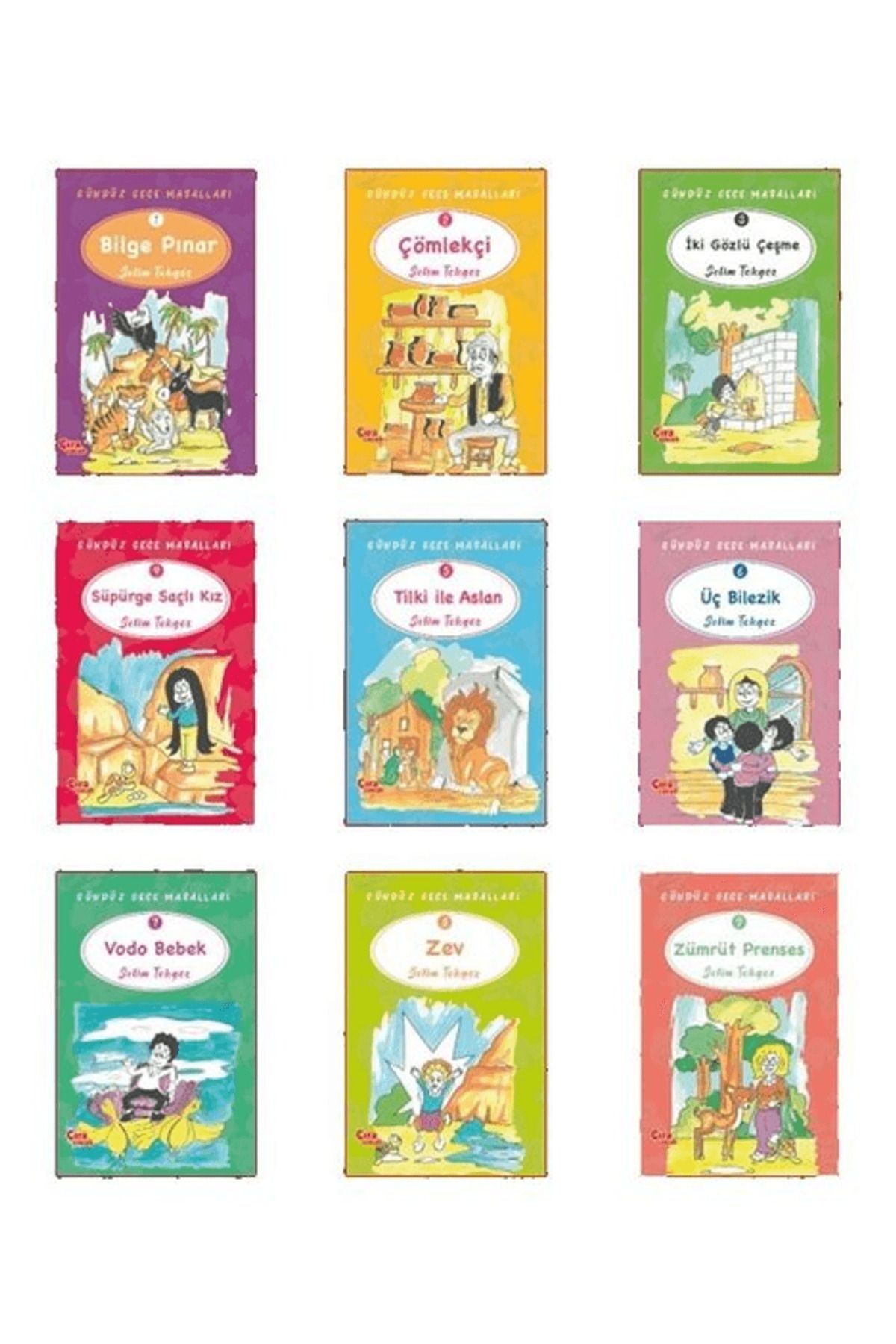 Çıra Çocuk Yayınları Gündüz Gece Masalları (9 Kitap Takım)