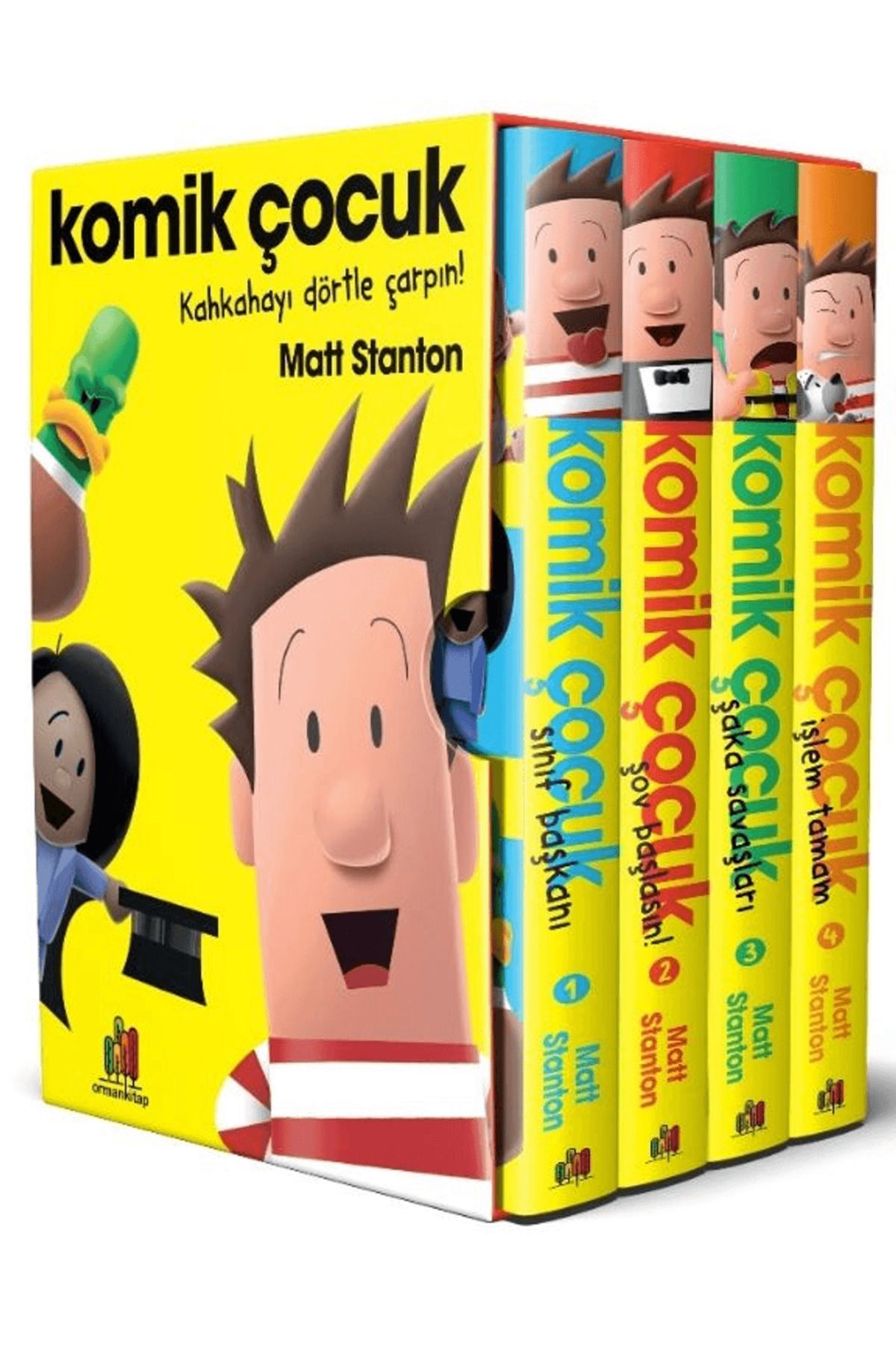 Orman Kitap Komik Çocuk Seti - 4 Kitap Takım