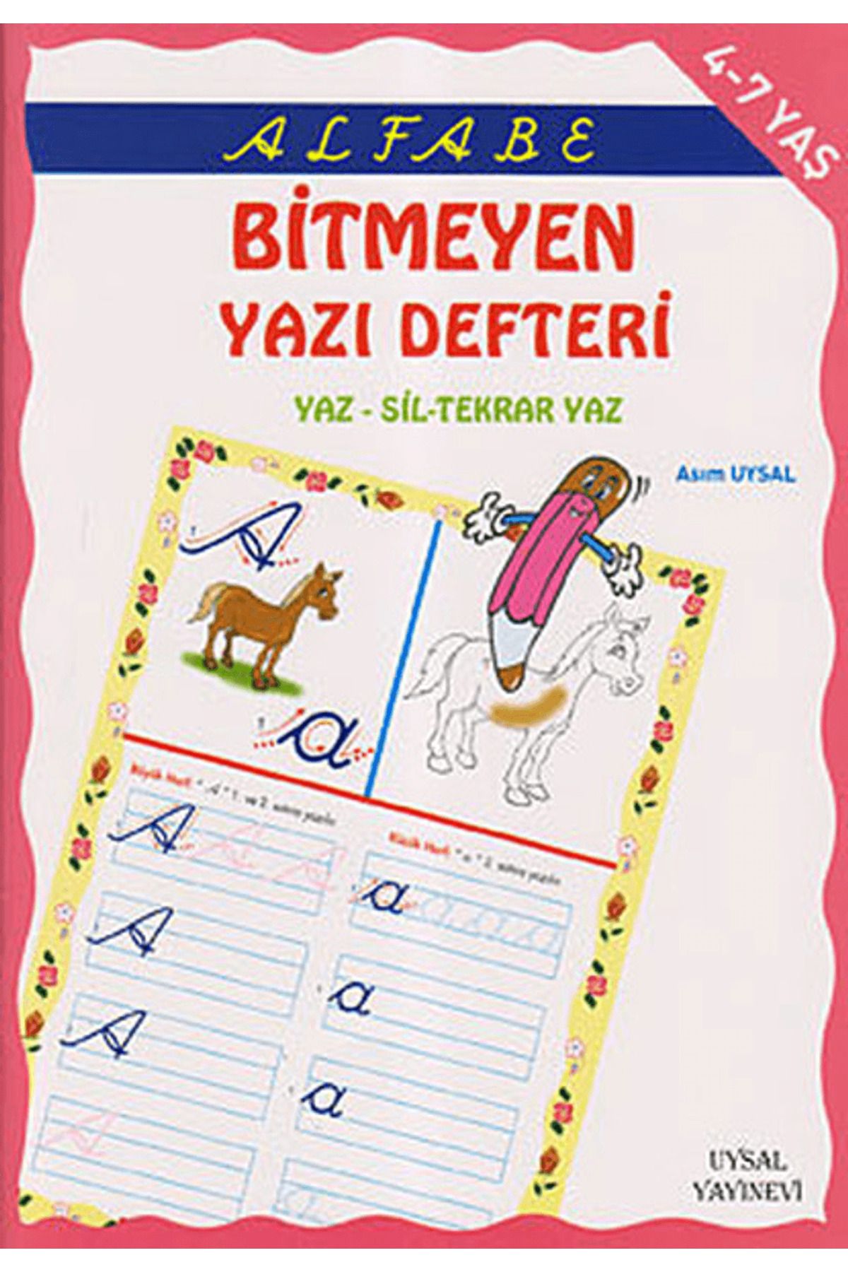 Uysal Yayınevi Alfabe - Tükenmeyen Yazı Defteri