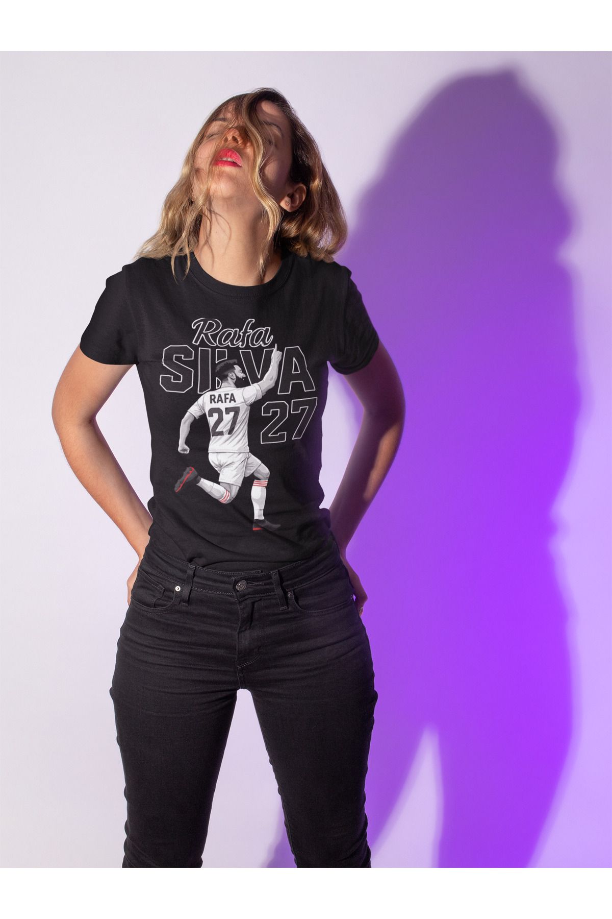 Biy Store Rafa Silva forma unisex kısa kollu tişört t-shirt