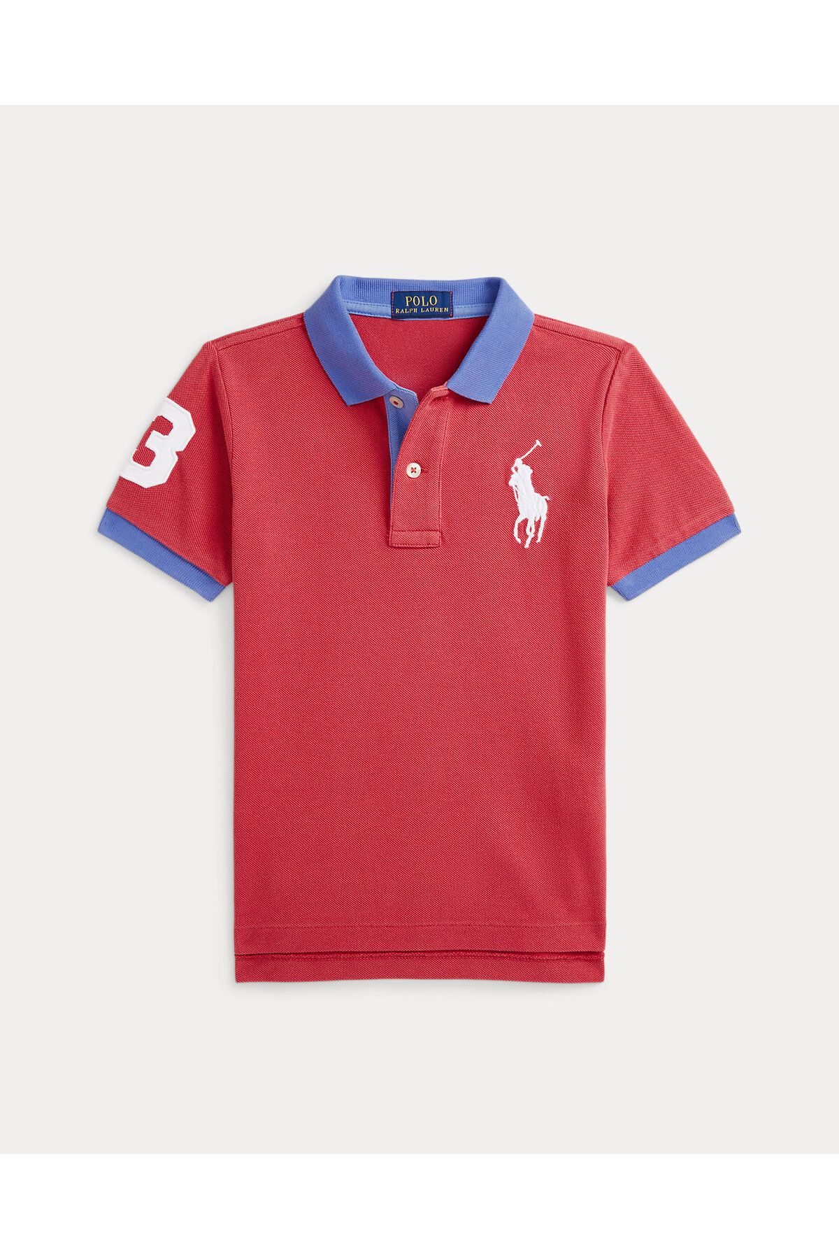 Polo Ralph Lauren Big Pony Cotton Mesh Polo Shirt - Boys 1.5–6 years