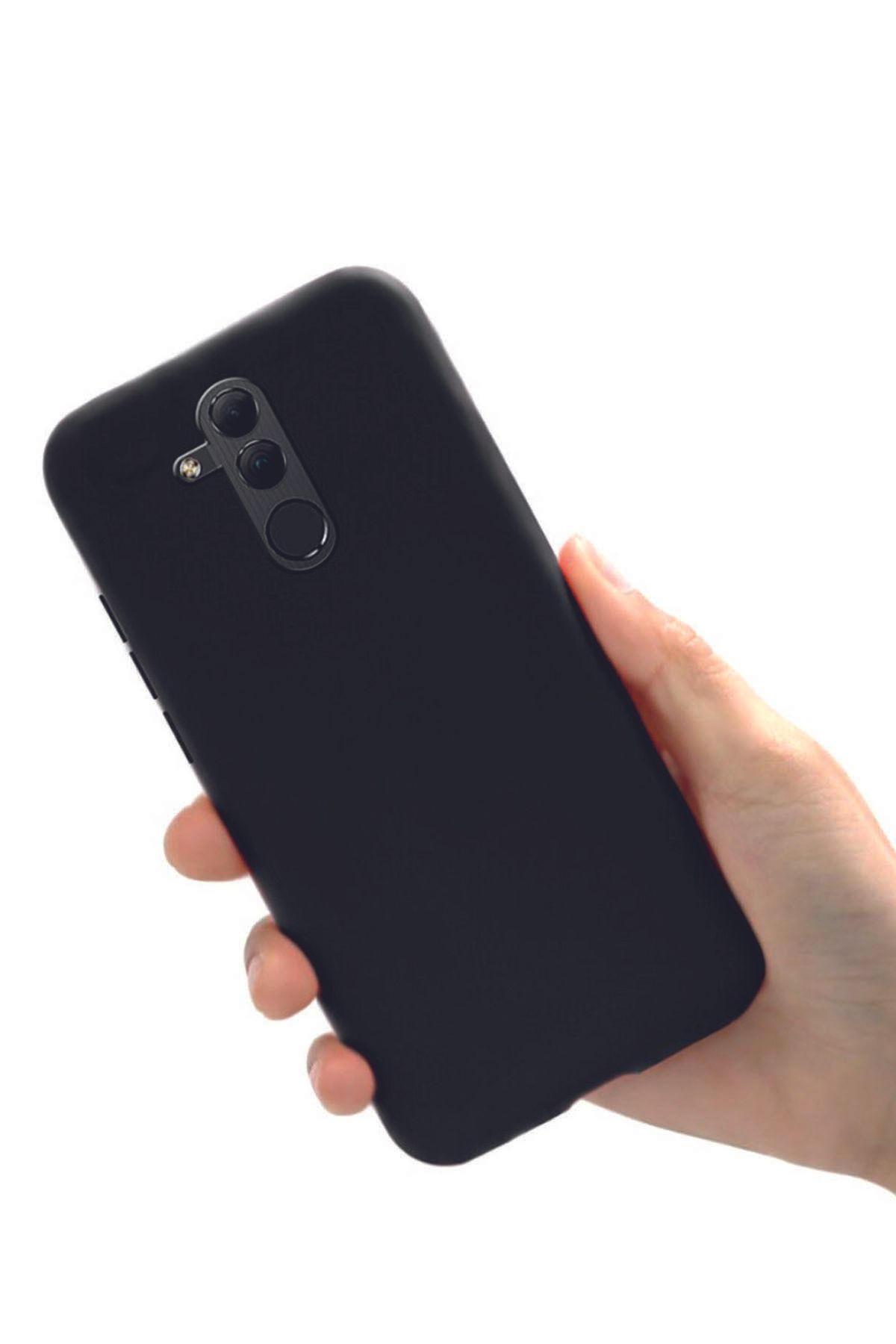 Tılsım Tekno Huawei Mate 20 Lite Kılıf Kamera Korumalı Silikon Rubber Arka Kapak
