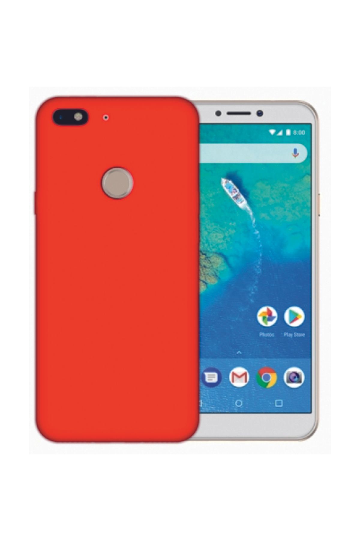 Tılsım Tekno General Mobile GM 8 Go Kılıf Kamera Korumalı Silikon Rubber Arka Kapak