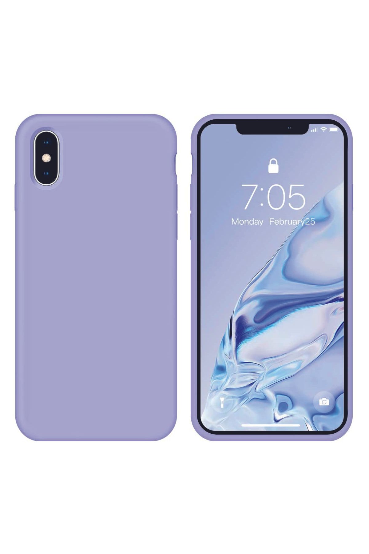Tılsım Tekno iPhone XS Kılıf Kamera Korumalı Silikon Rubber Arka Kapak