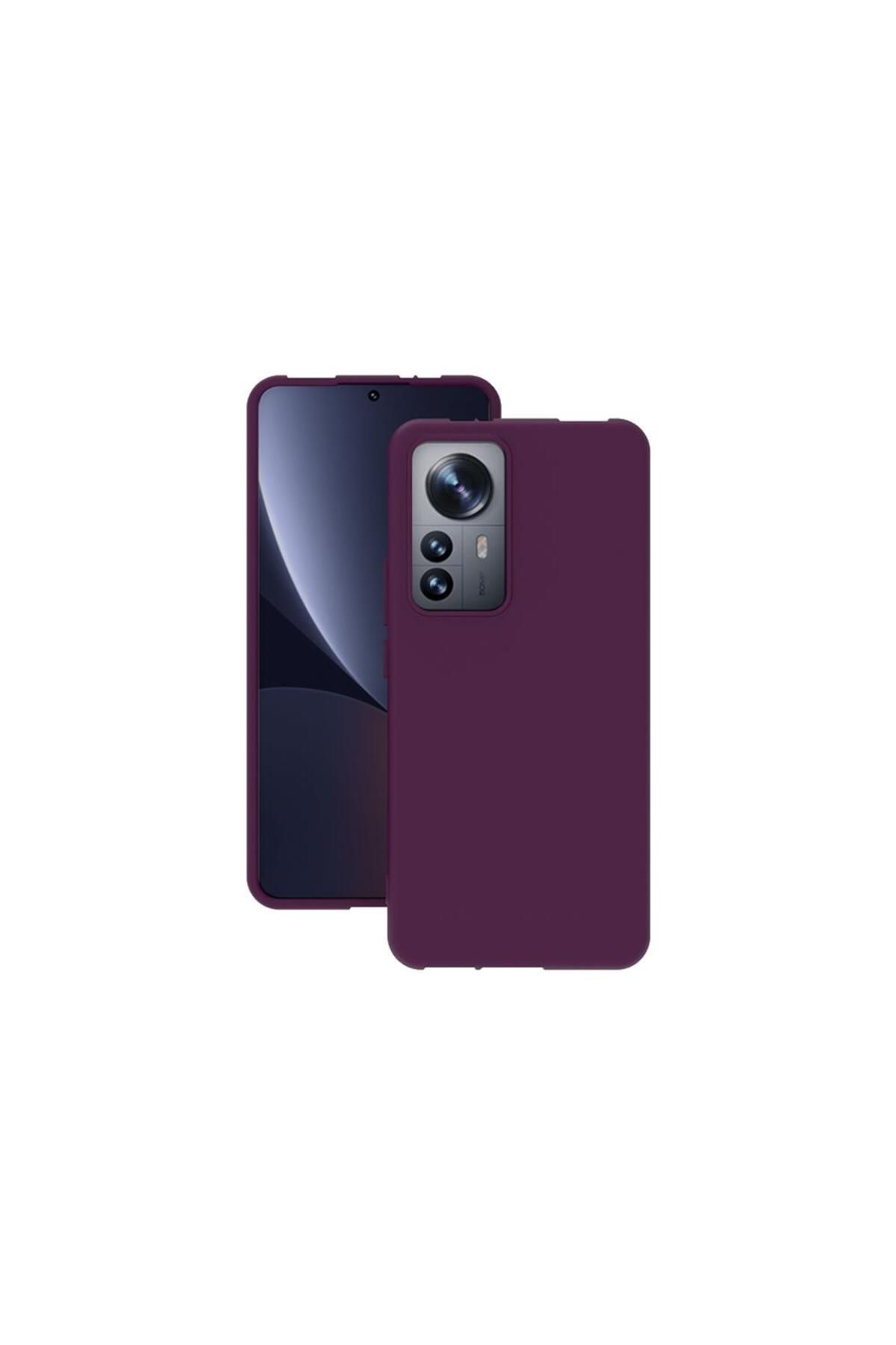 Tılsım Tekno Xiaomi 12T Pro Kılıf Kamera Korumalı Silikon Rubber Arka Kapak
