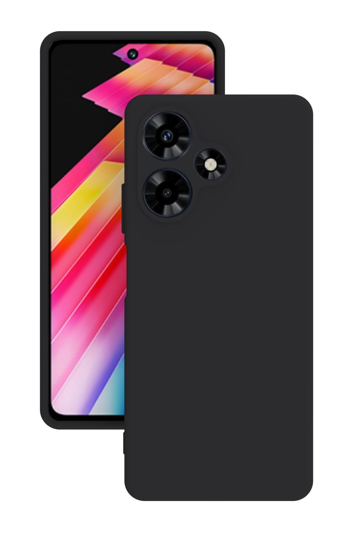 Tılsım Tekno Infinix Hot 30 Kılıf Kamera Korumalı Silikon Rubber Arka Kapak