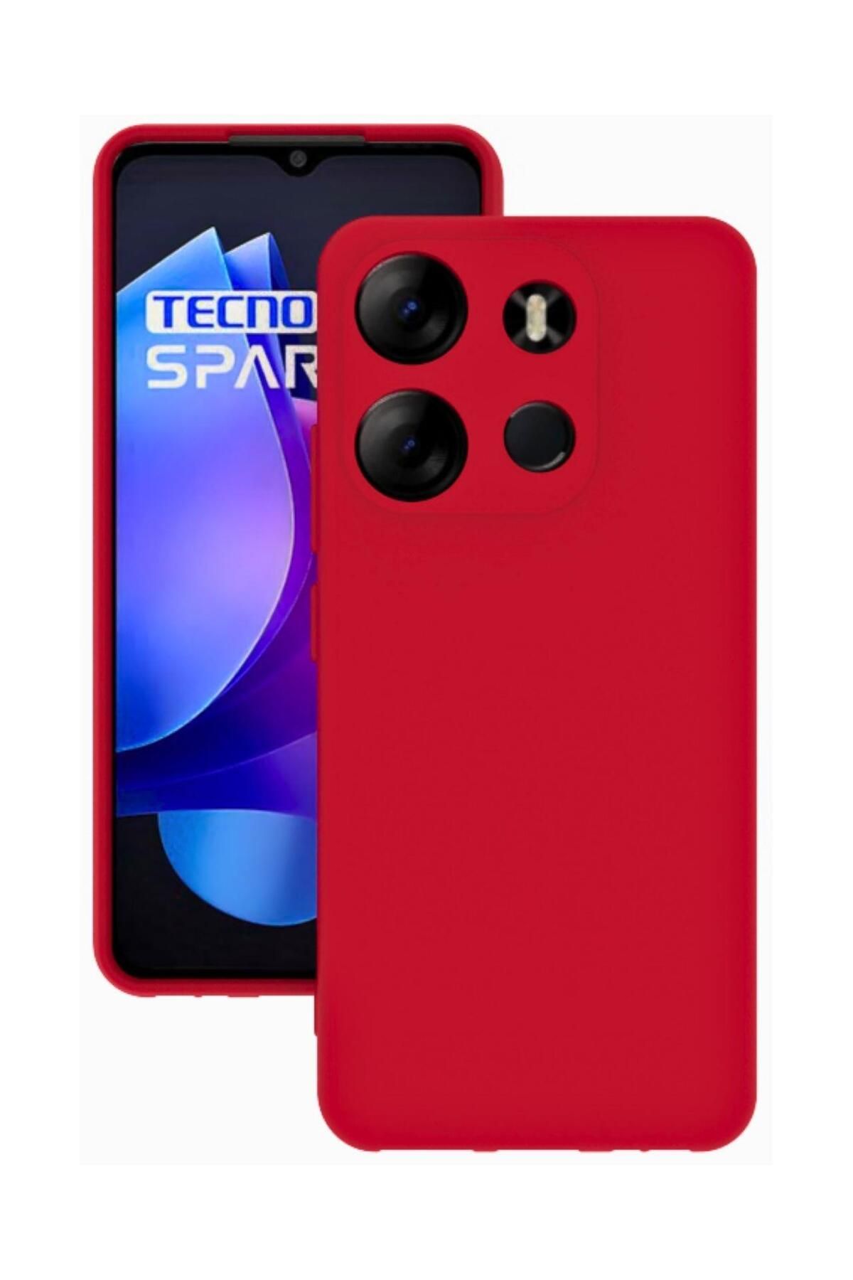 Tılsım Tekno Tecno Spark Go 2023 Kılıf Kamera Korumalı Silikon Rubber Arka Kapak