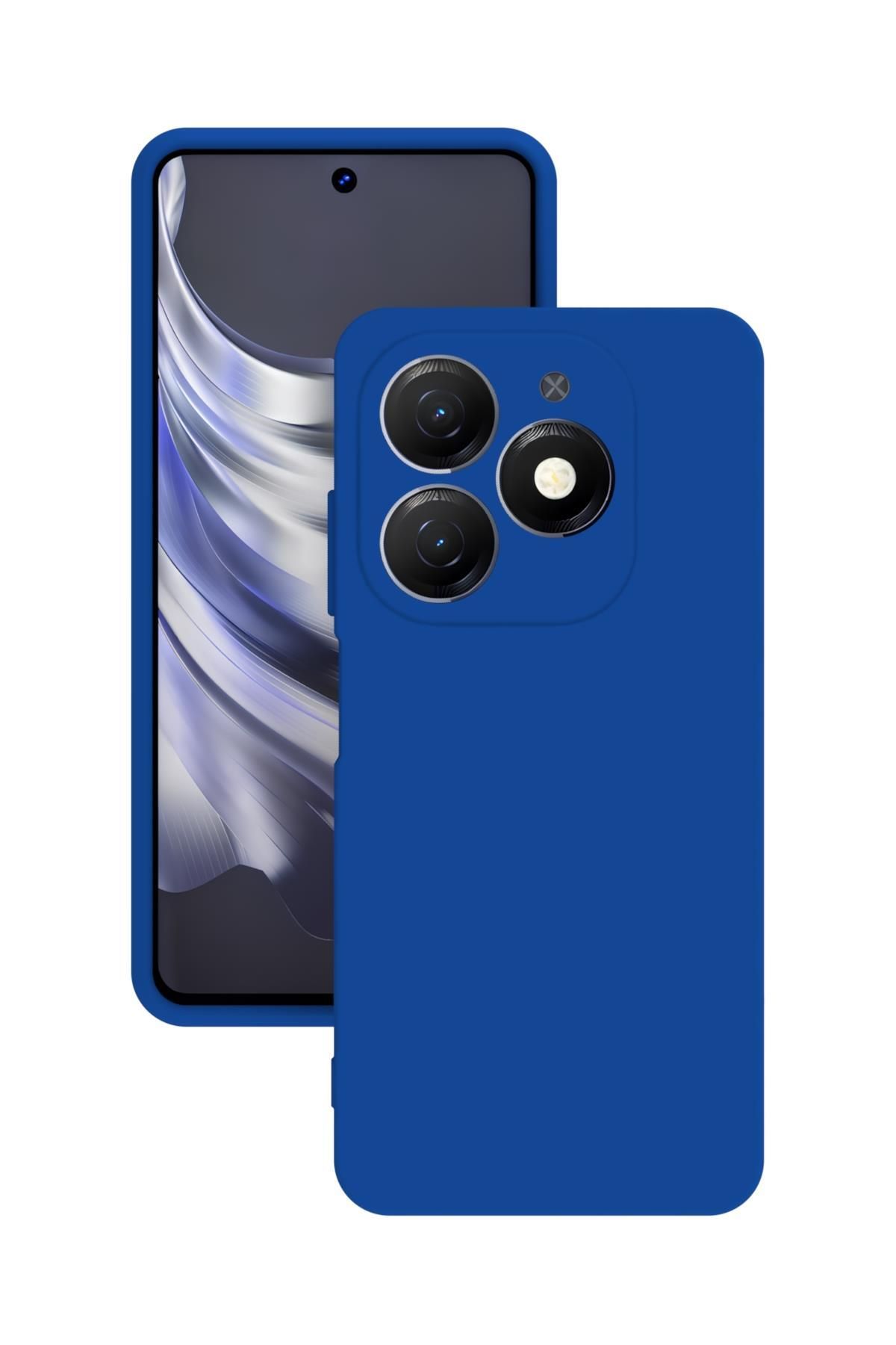 Tılsım Tekno Tecno Spark 20 Pro Kılıf Kamera Korumalı Silikon Rubber Arka Kapak