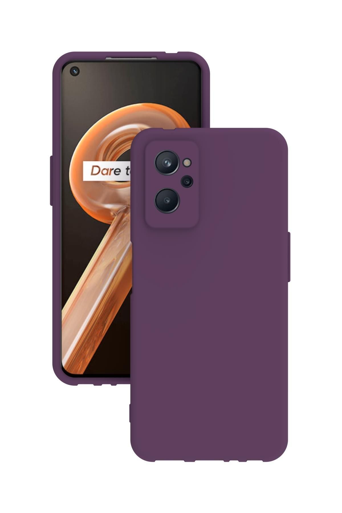 Tılsım Tekno Realme 9i Kılıf Kamera Korumalı Silikon Rubber Arka Kapak