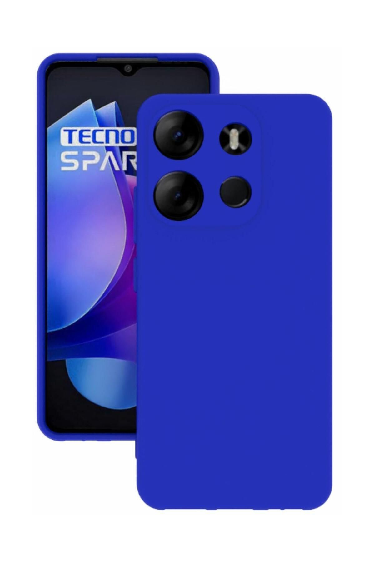 Tılsım Tekno Tecno Spark Go 2023 Kılıf Kamera Korumalı Silikon Rubber Arka Kapak