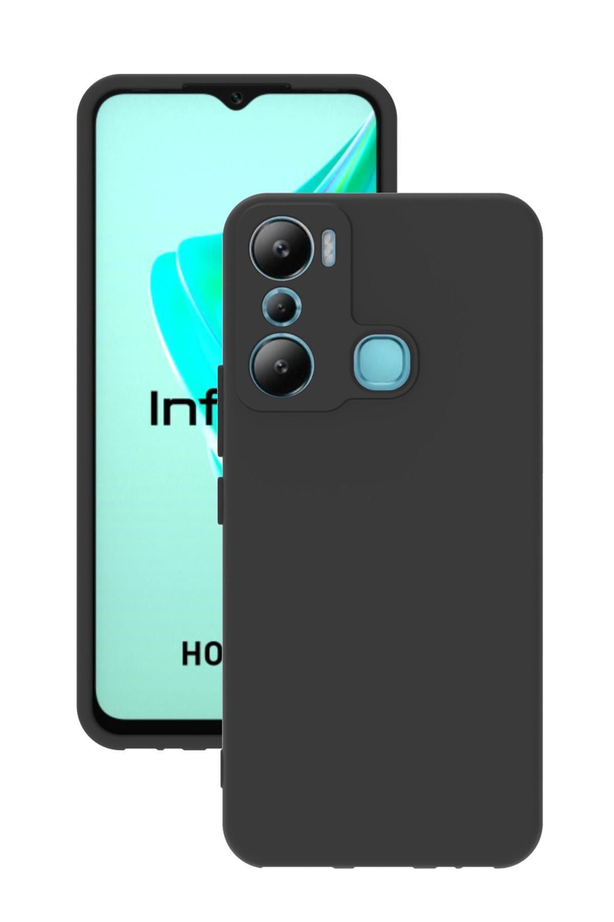 Tılsım Tekno Infinix Hot 20i Kılıf Kamera Korumalı Silikon Rubber Arka Kapak
