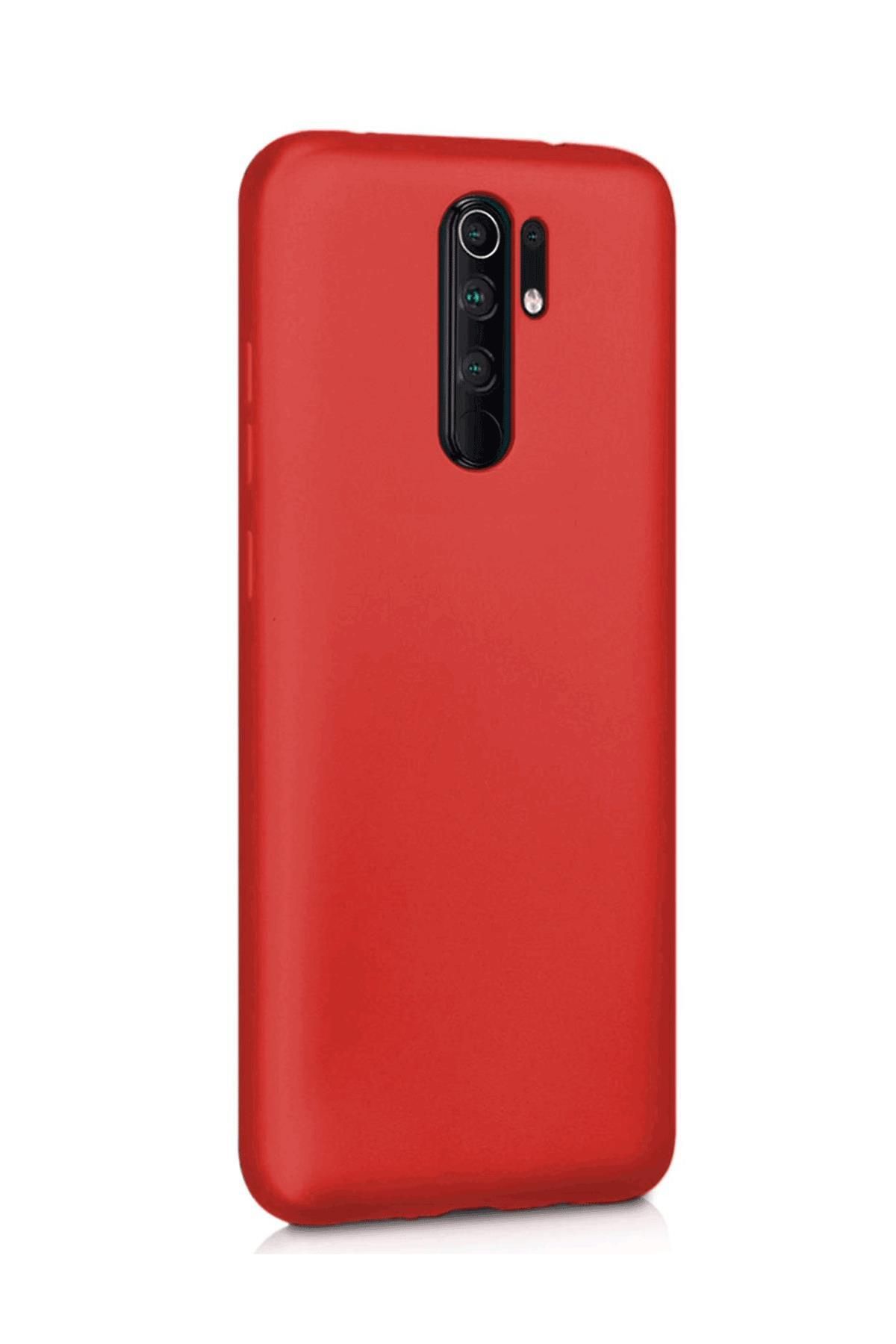 Tılsım Tekno Xiaomi Redmi 9 Kılıf Kamera Korumalı Silikon Rubber Arka Kapak