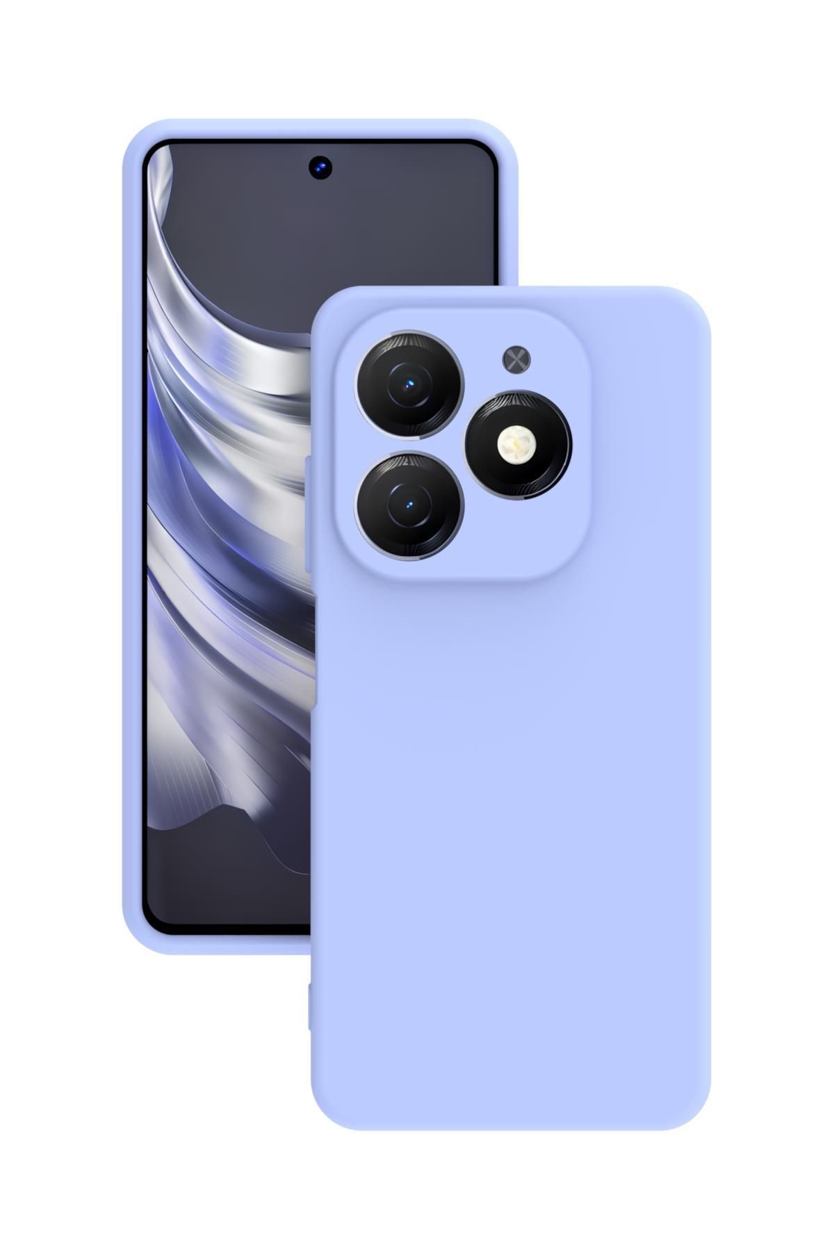 Tılsım Tekno Tecno Spark 20 Kılıf Kamera Korumalı Silikon Rubber Arka Kapak