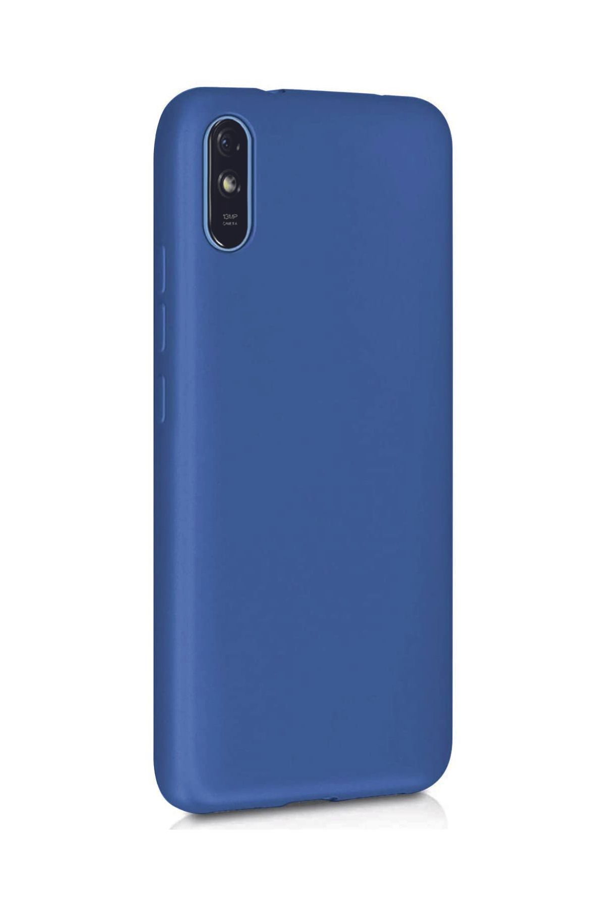 Tılsım Tekno Xiaomi Redmi 9A Kılıf Kamera Korumalı Silikon Rubber Arka Kapak